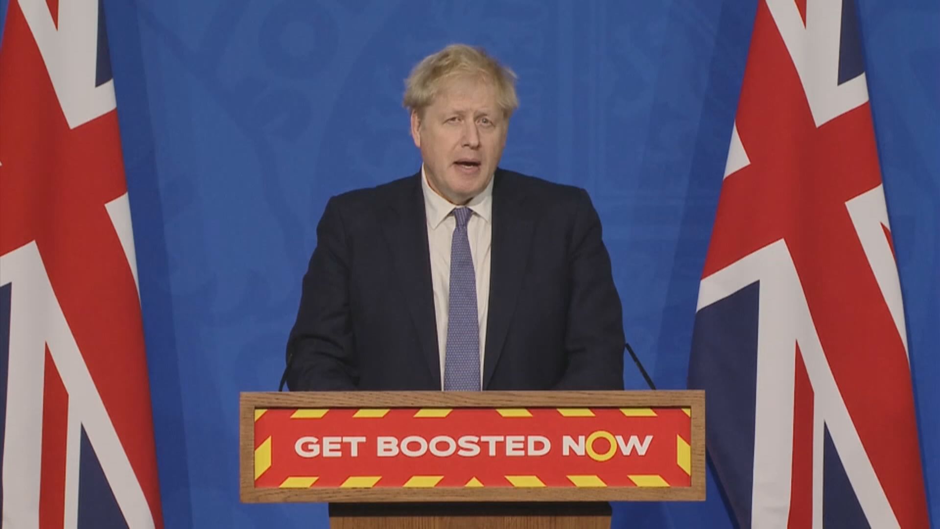 英國增近22萬宗確診　約翰遜重申現有措施可應付疫情