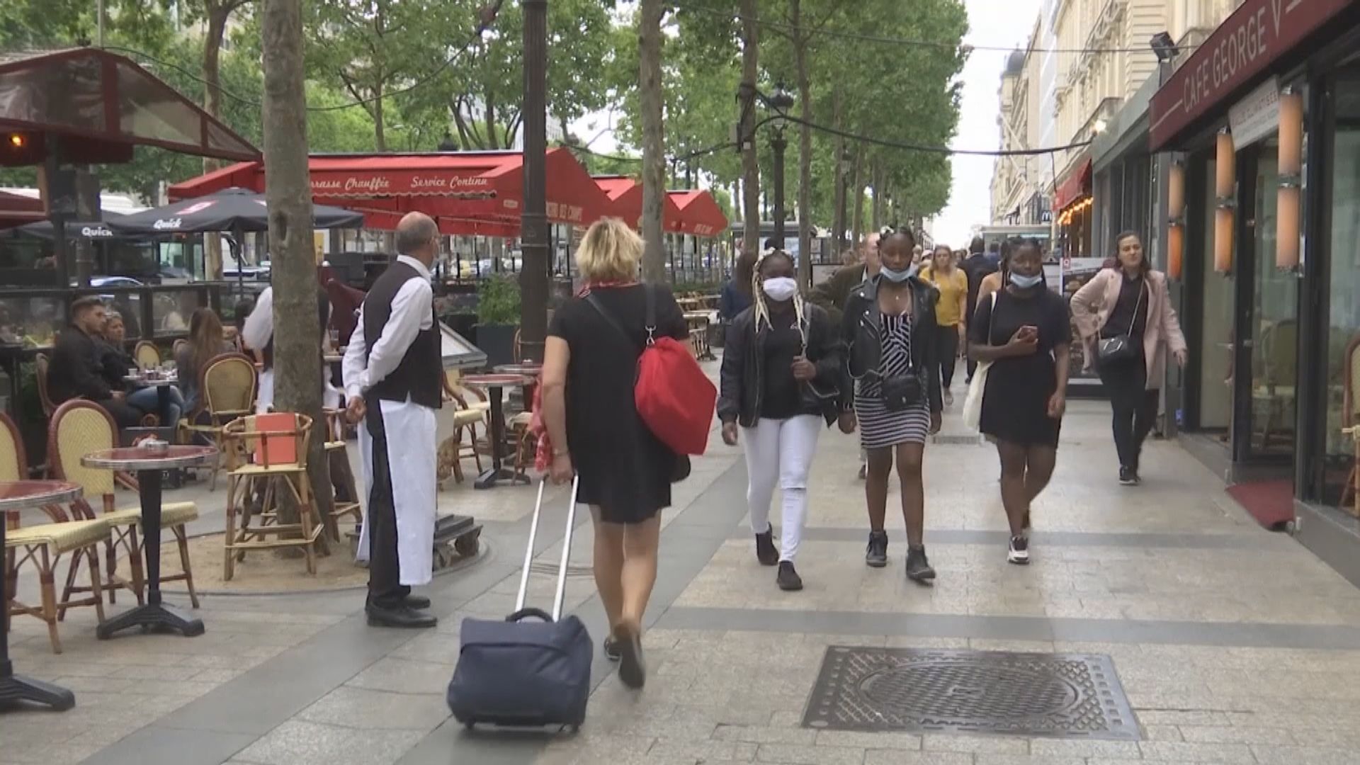 德國周一起強制民眾戴醫療用口罩