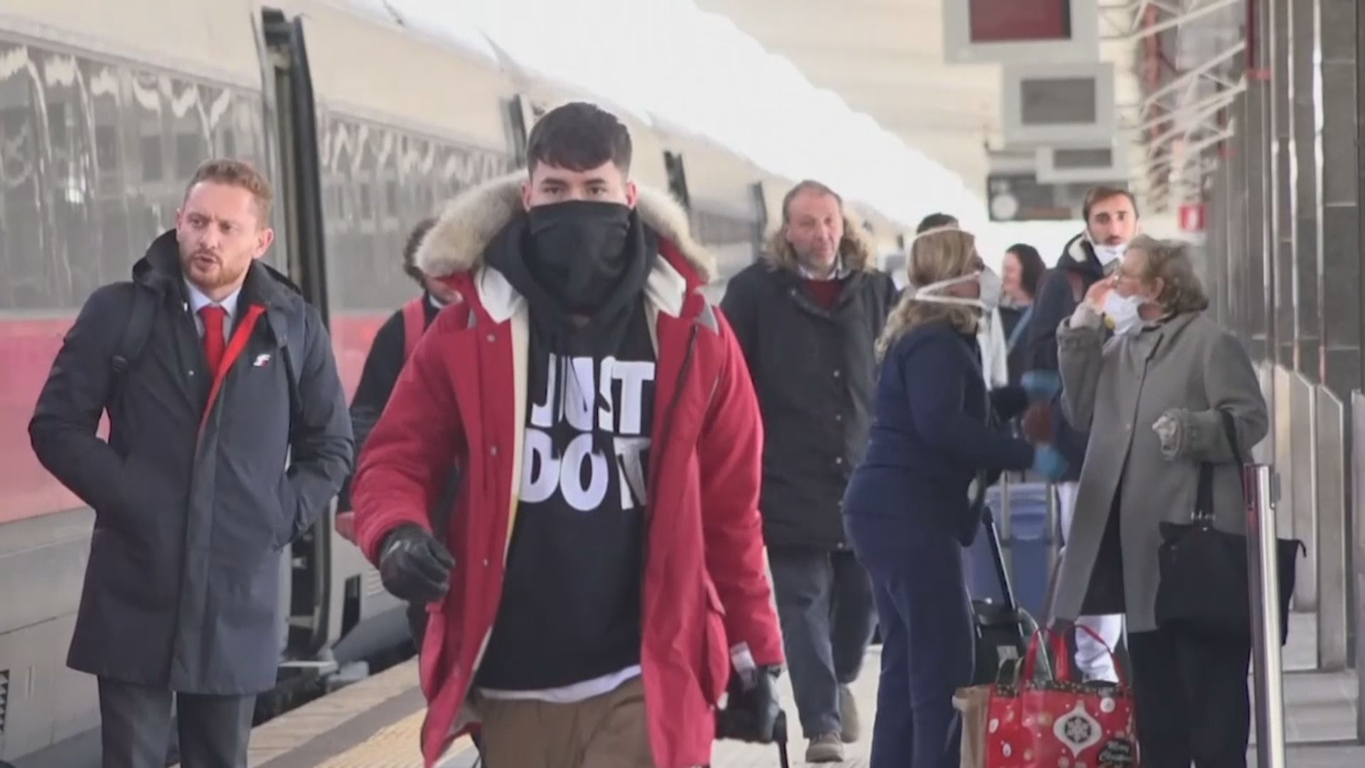 意大利北部民眾趕於封城前逃往南部