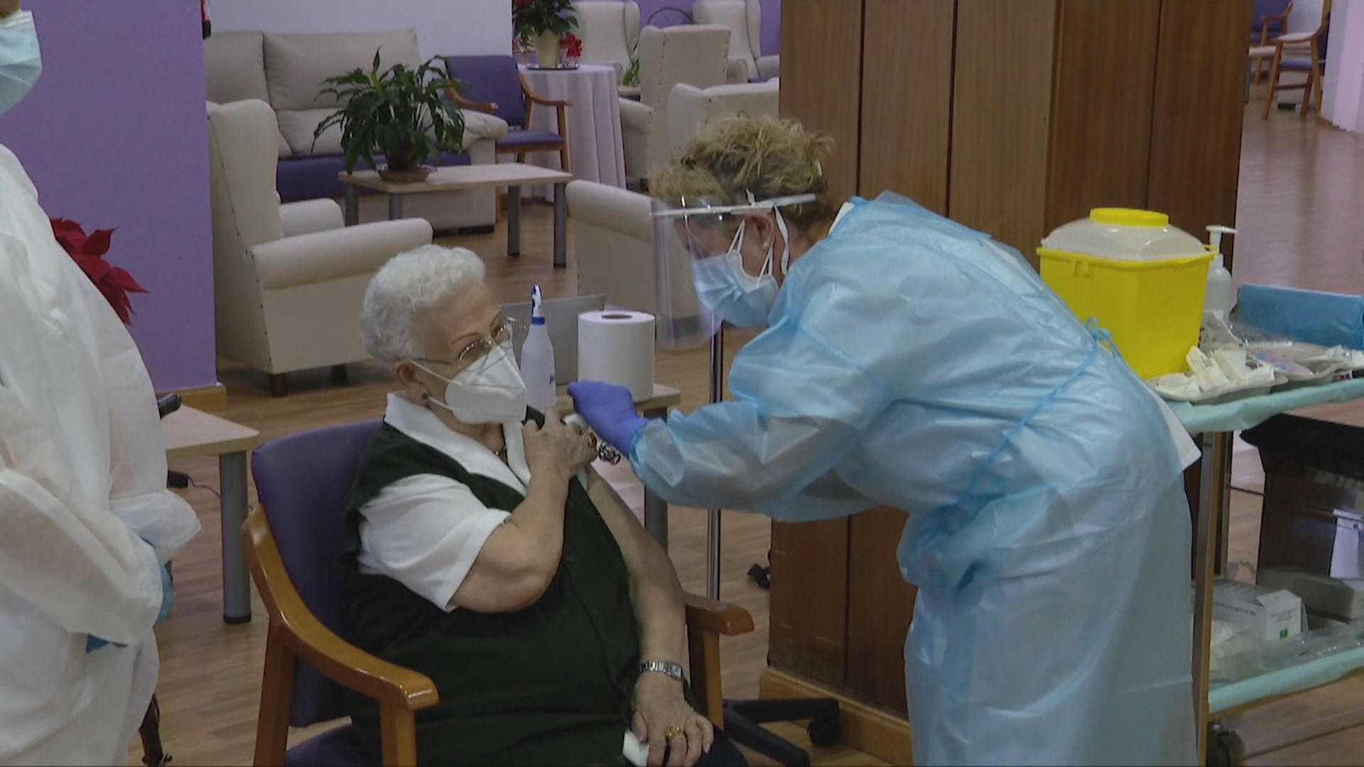 歐盟成員國展開新冠病毒疫苗接種