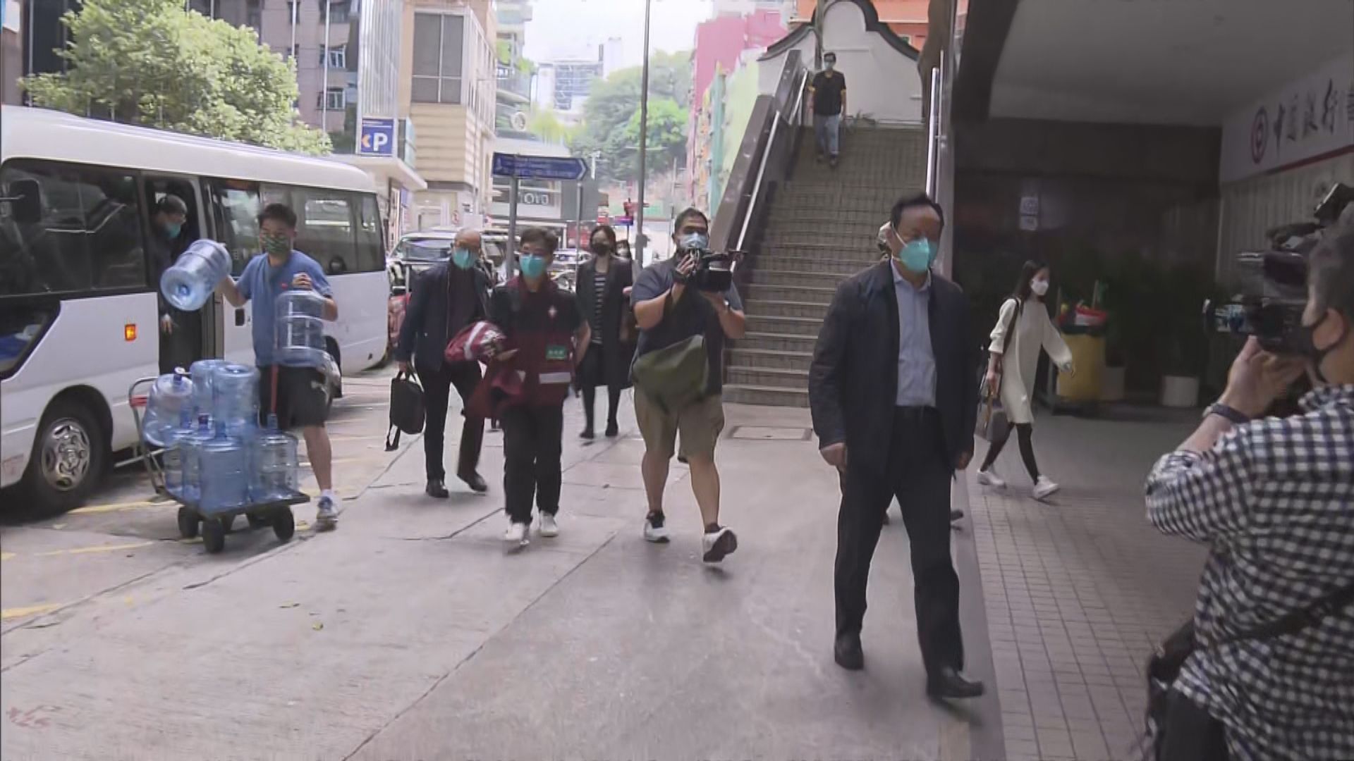 內地援港抗疫中醫專家組展開第二日行程