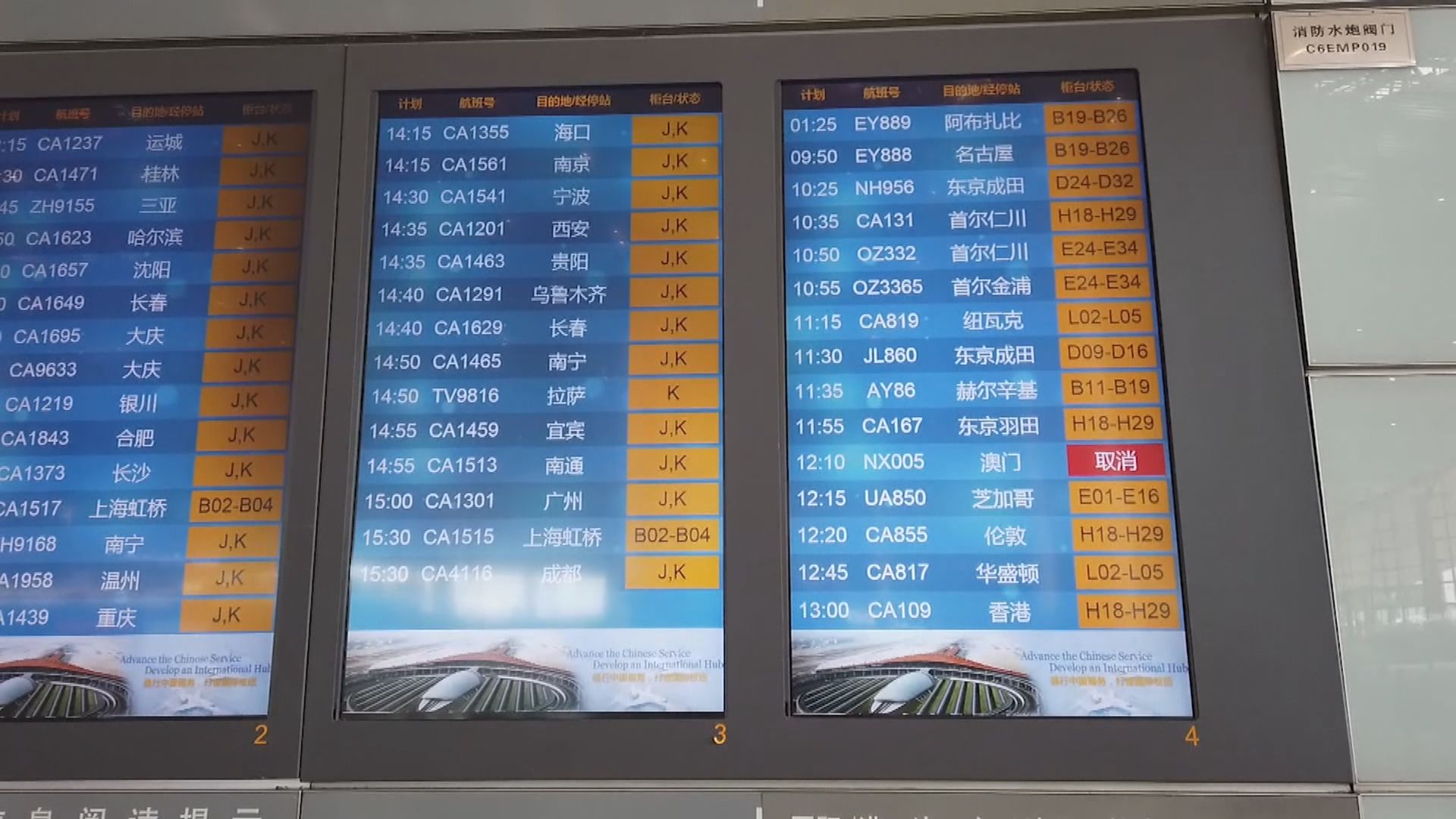 澳航及美國三航空公司暫停來往中國航班