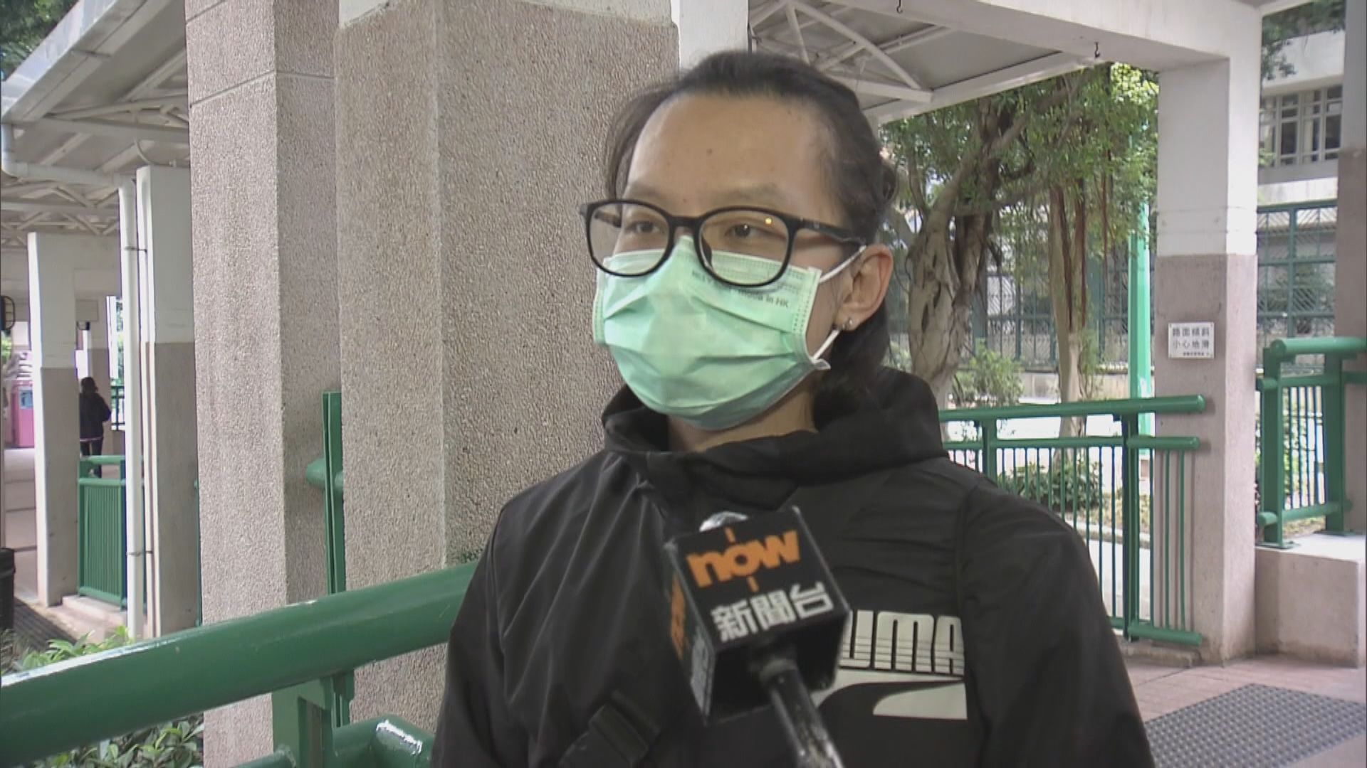 有錦豐苑住客指政府應同時進行強制檢測及禁足