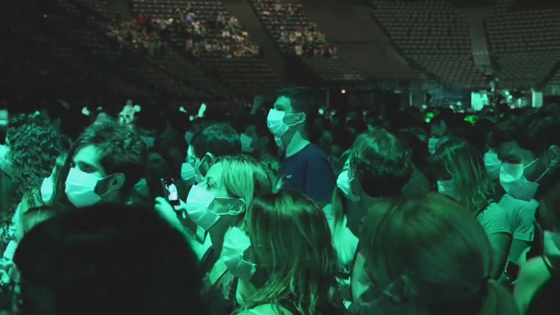 法國辦五千人音樂會作為公共衞生實驗