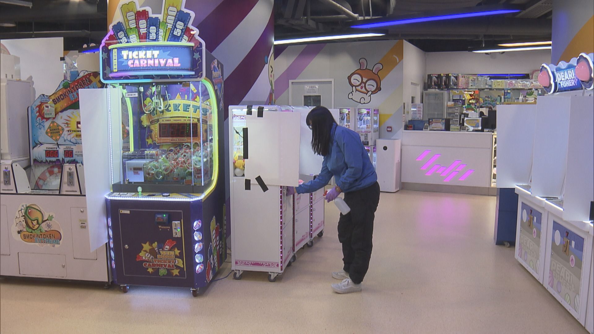 遊樂中心加強防疫措施迎接復業