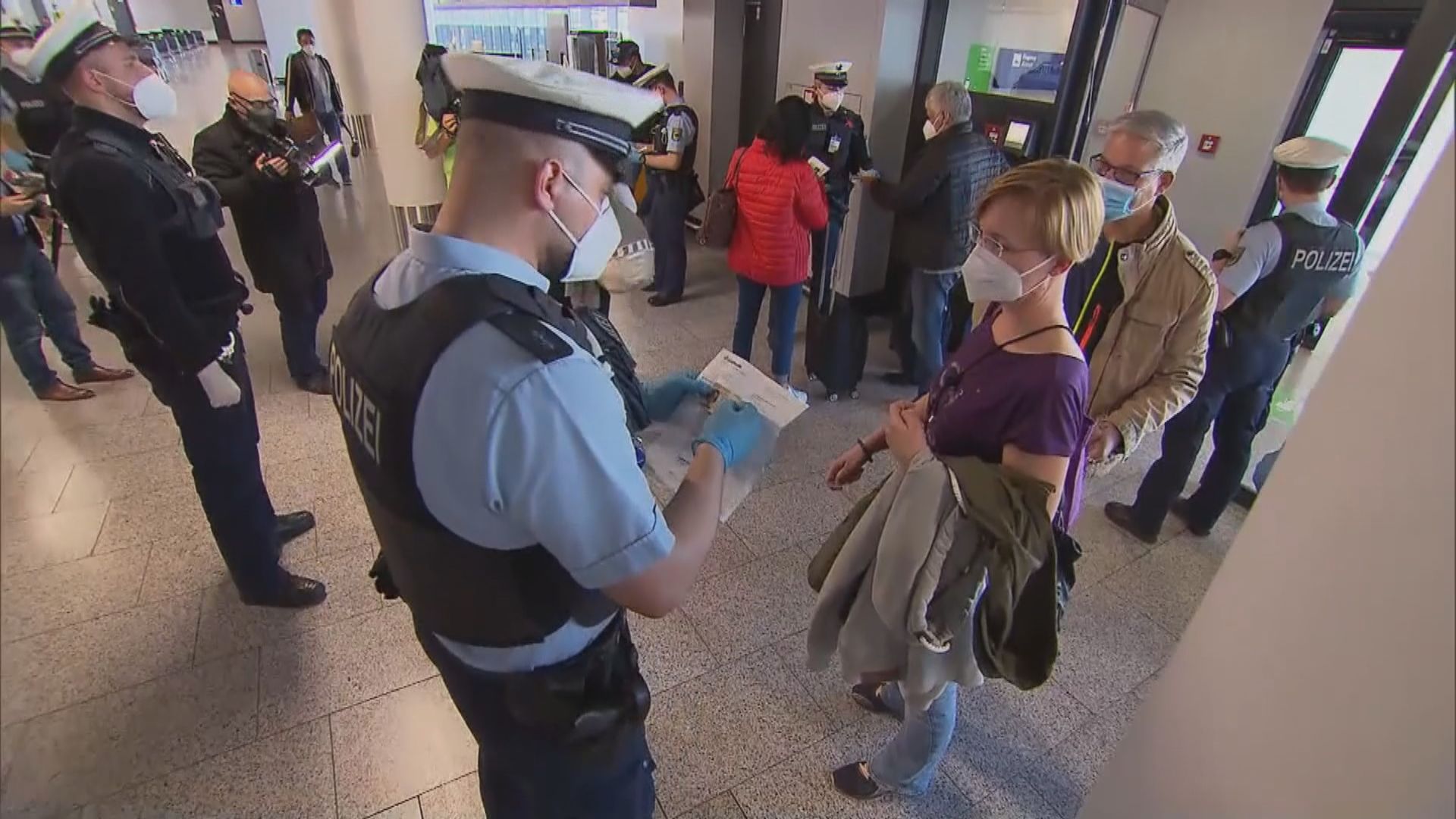 入境德國人士周日起需出示檢測或接種疫苗證明