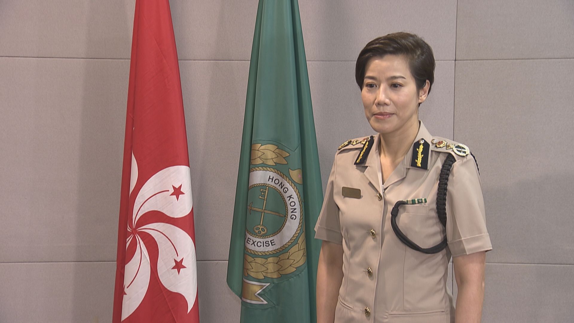 海關關長何珮珊因同事初確　被列密切接觸者須檢疫