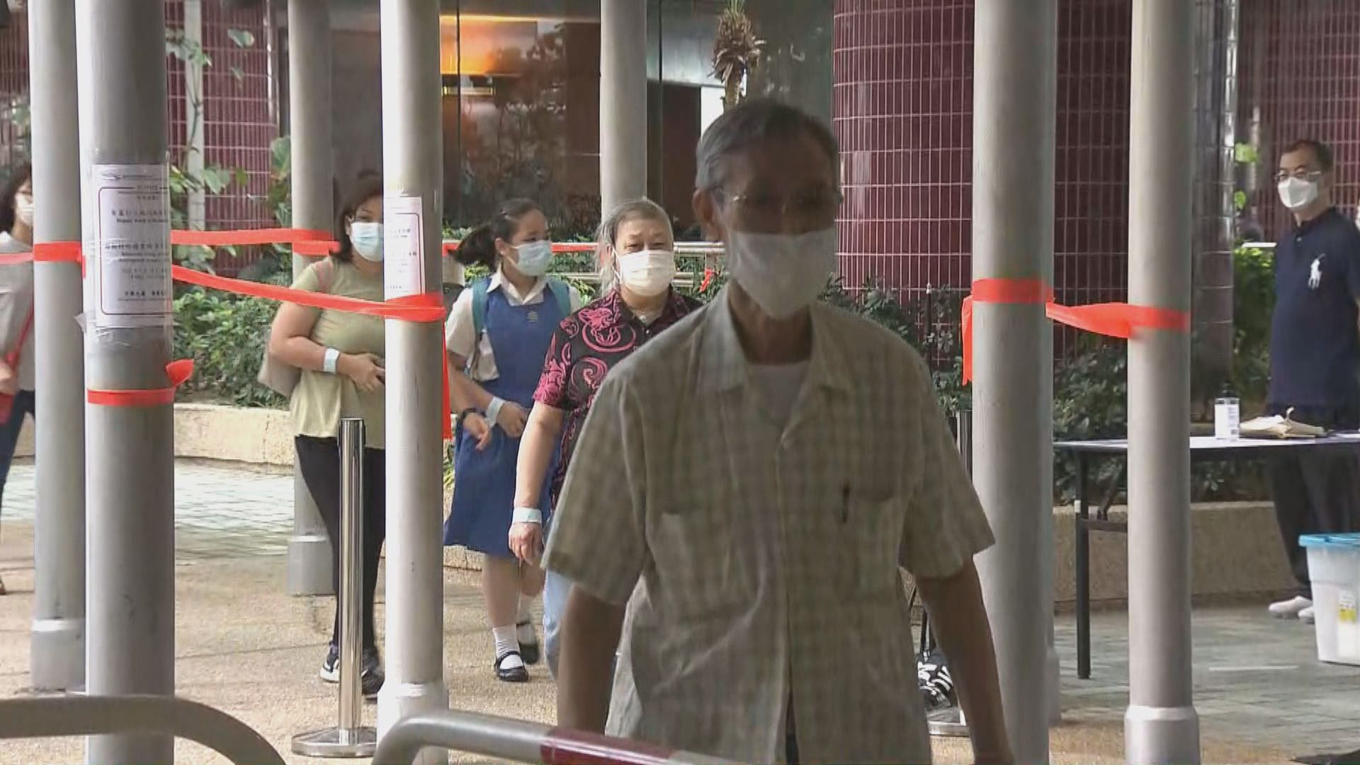 海怡半島10座圍封強檢約950人　無確診個案