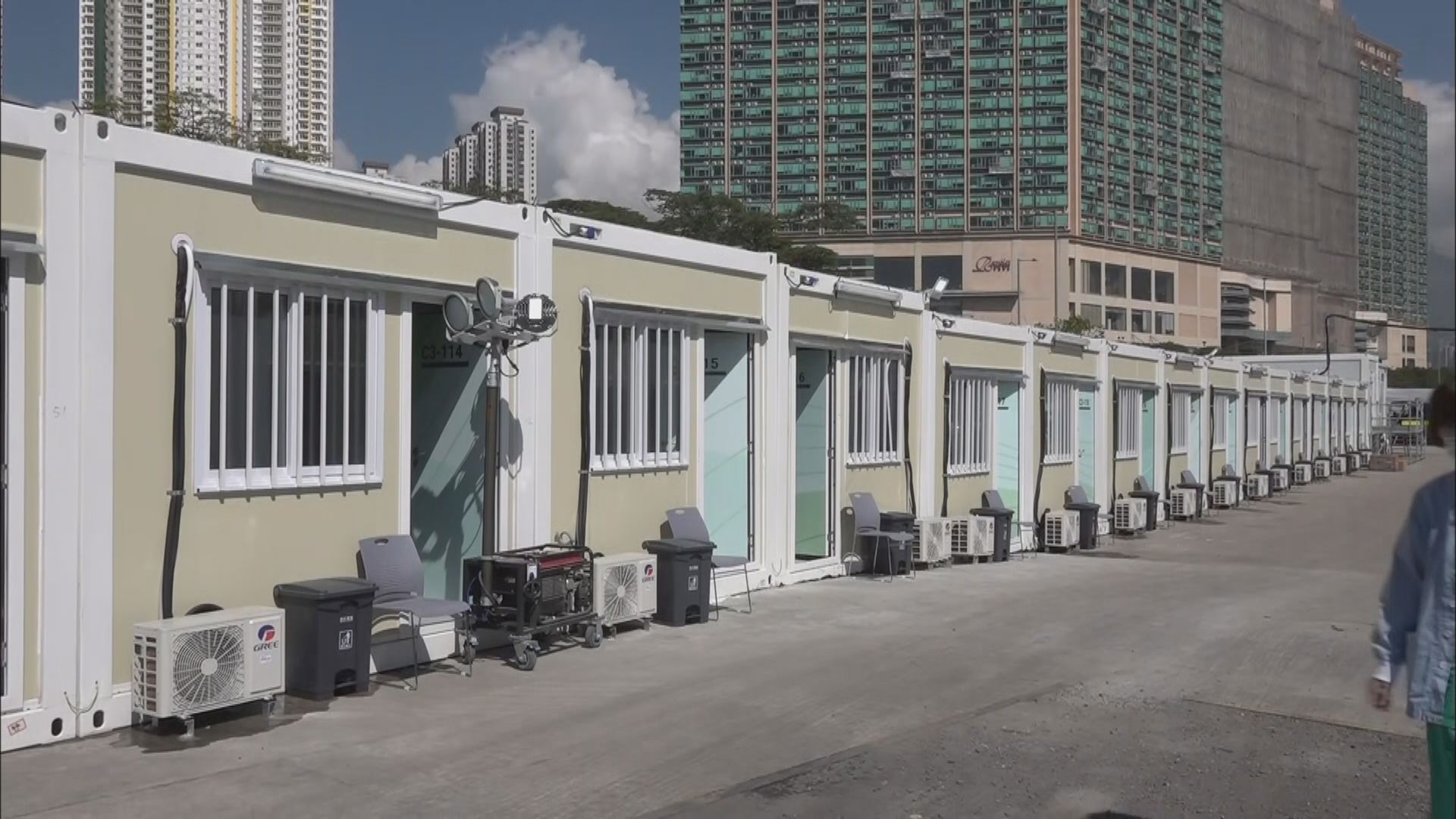 首個中央援建青衣社區隔離設施將接收新冠病毒患者