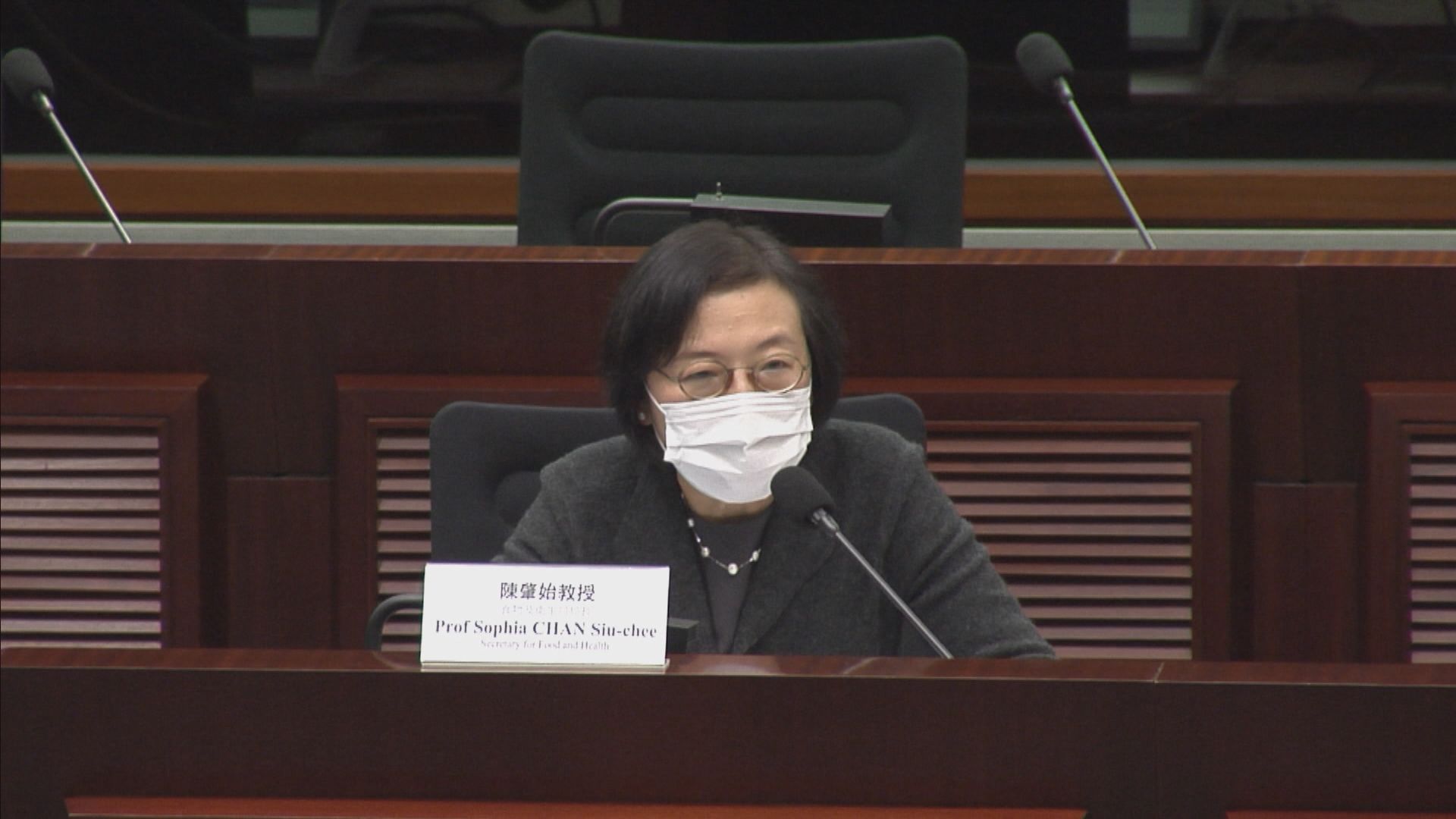 陳肇始：酒店未必適合全棟用作檢疫中心