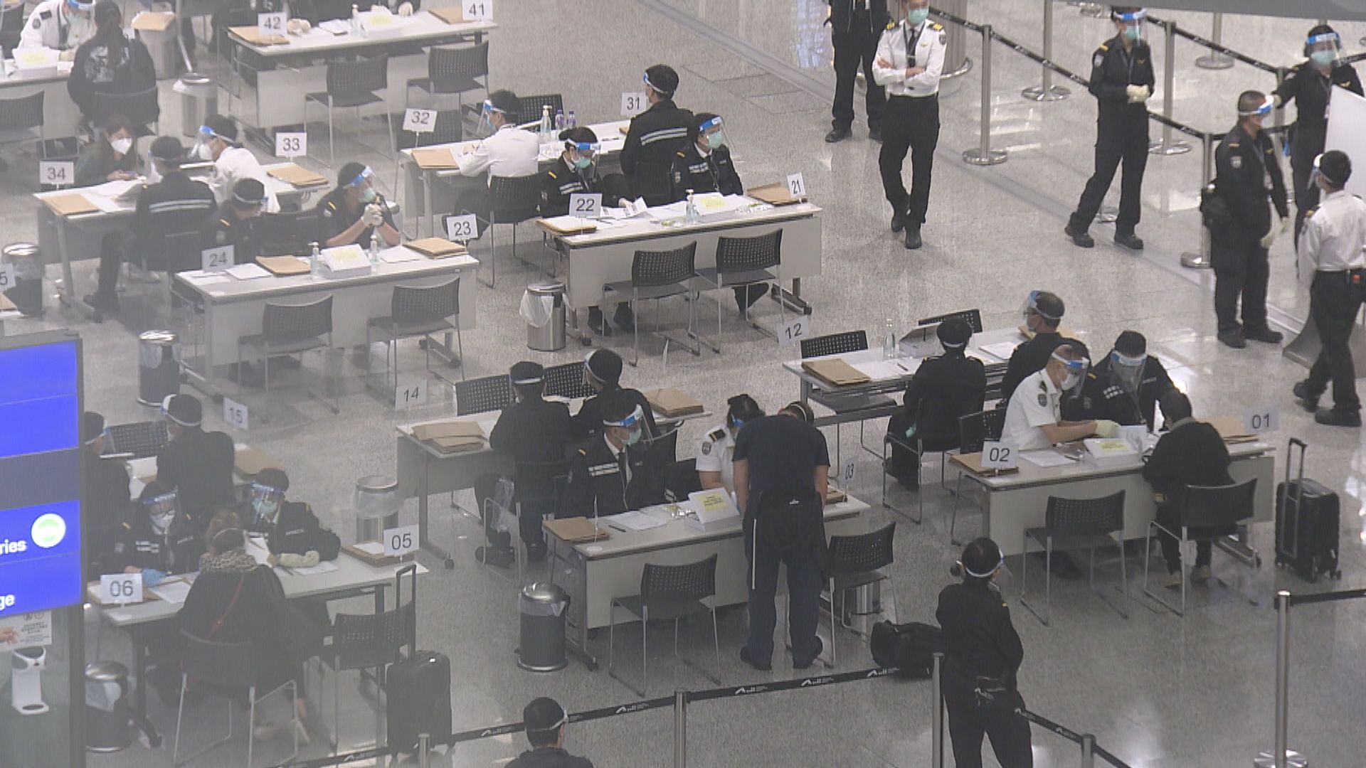 本月首九天逾九千香港居民經機場返港