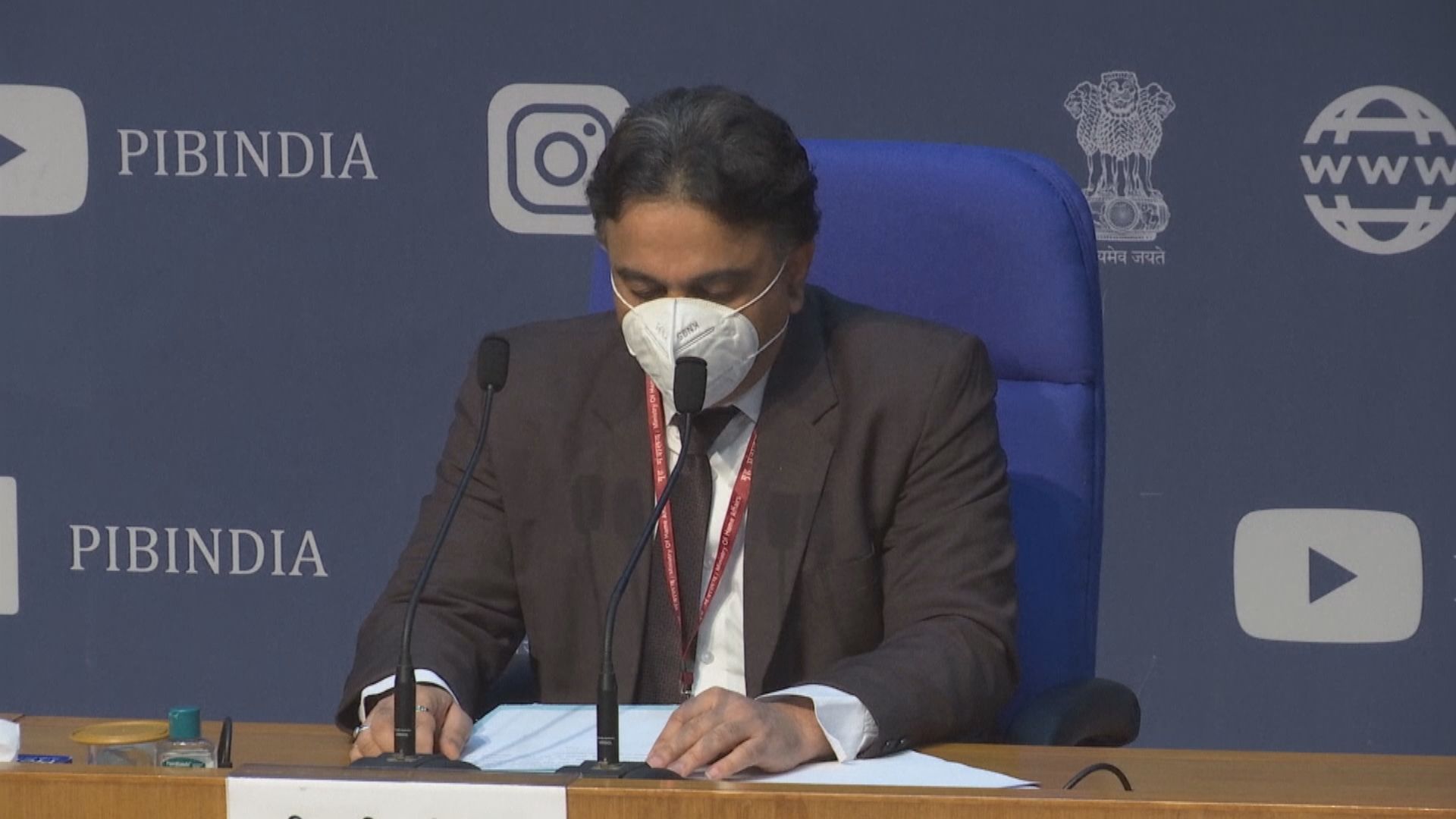 印度批准緊急授權使用兩款新冠疫苗