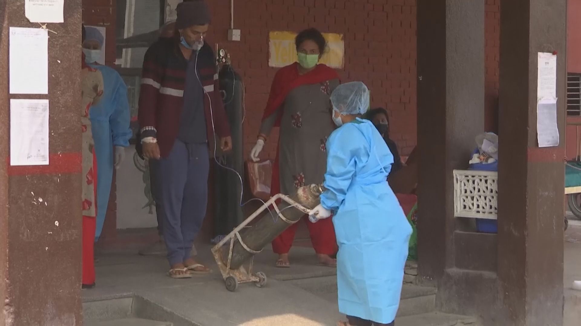 尼泊爾疫情大爆發　醫療物資嚴重短缺