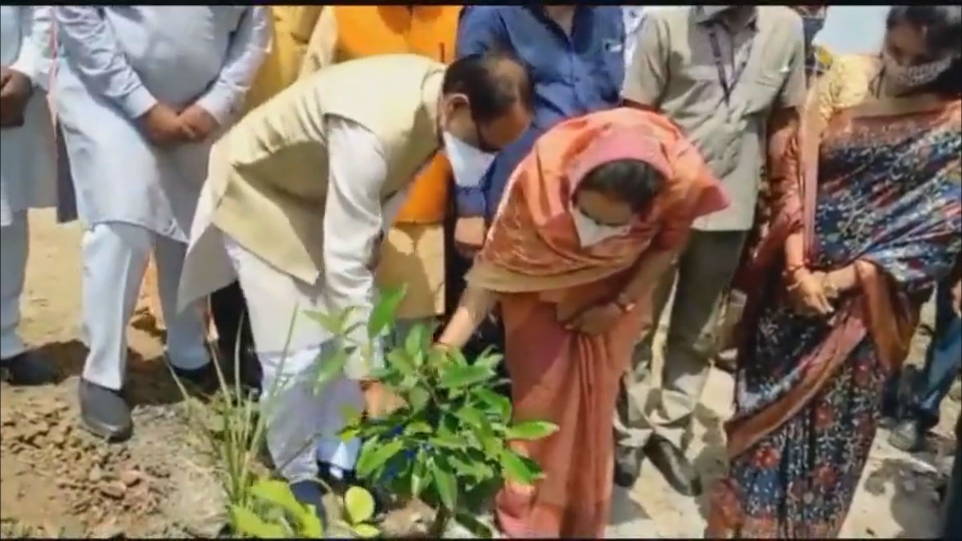 印度火葬場以新冠疫情死者骨灰建造公園