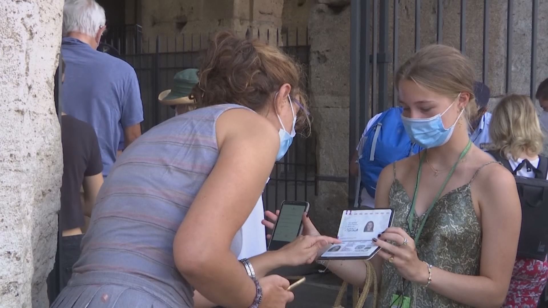 意大利實施「綠色通行證」措施