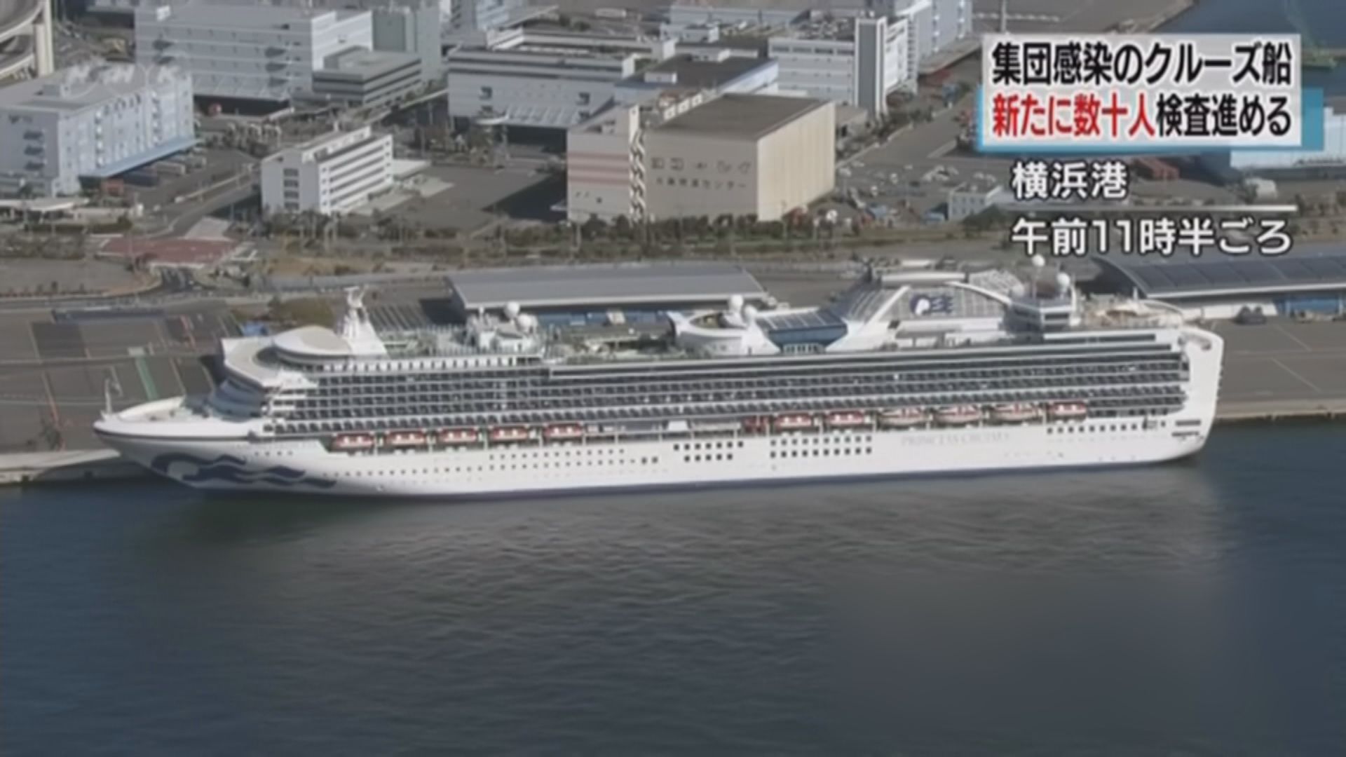 鑽石公主號再有66人確診　累計增至136人