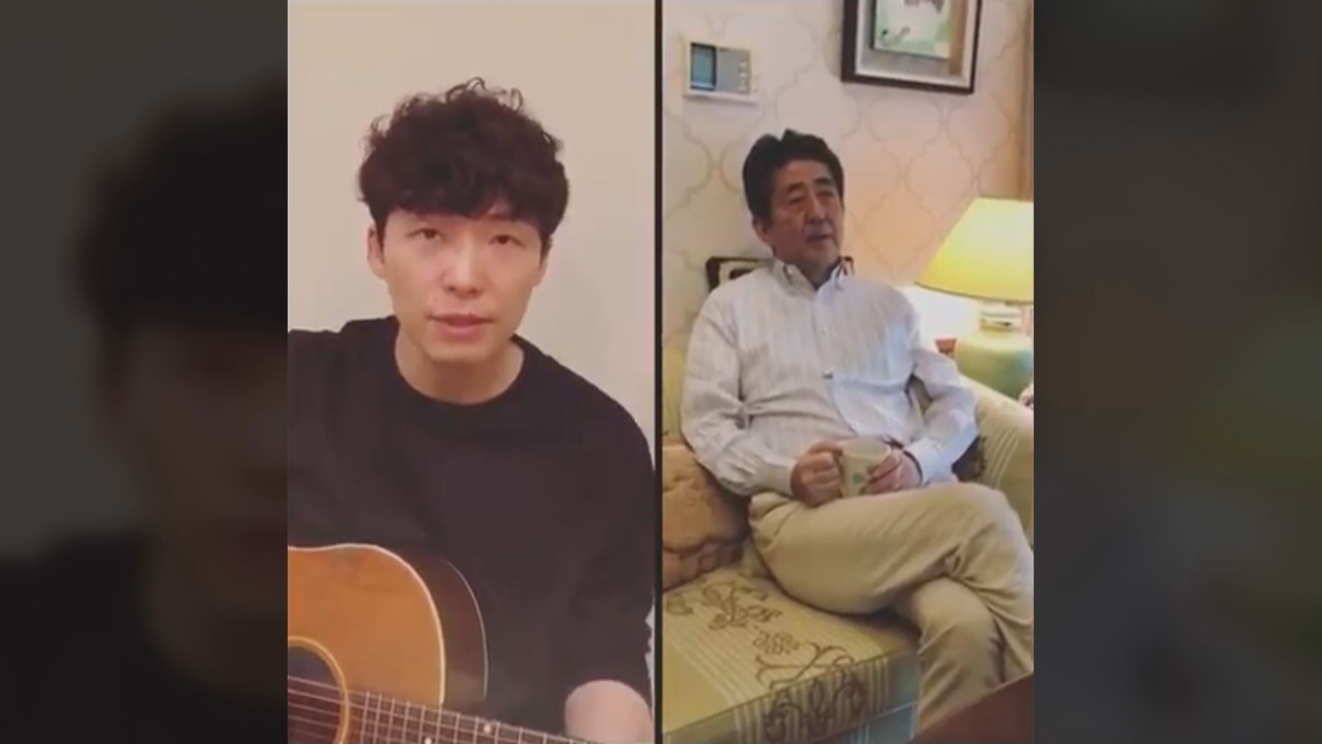 安倍晉三社交網站拍片籲民眾留在家中捱批