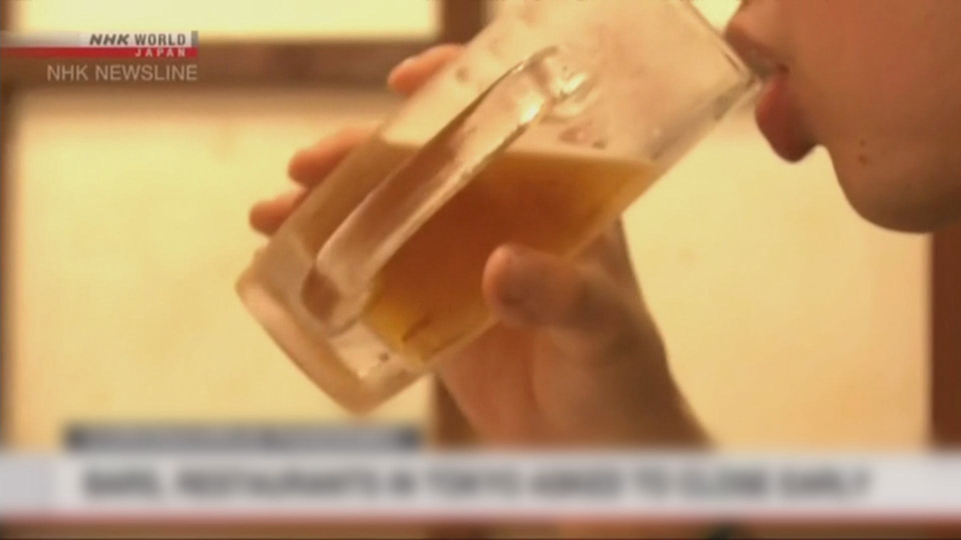 日本東京周六起酒吧及餐廳每晚十時關閉