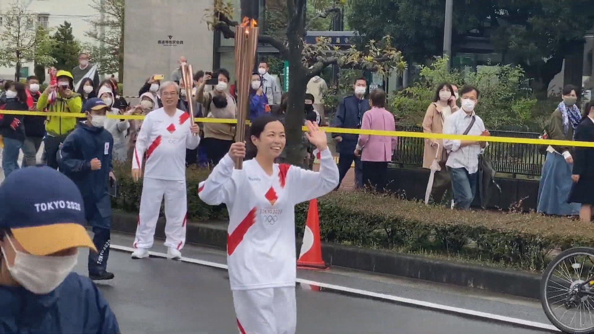 日本東奧聖火傳遞出現首宗相關新冠確診