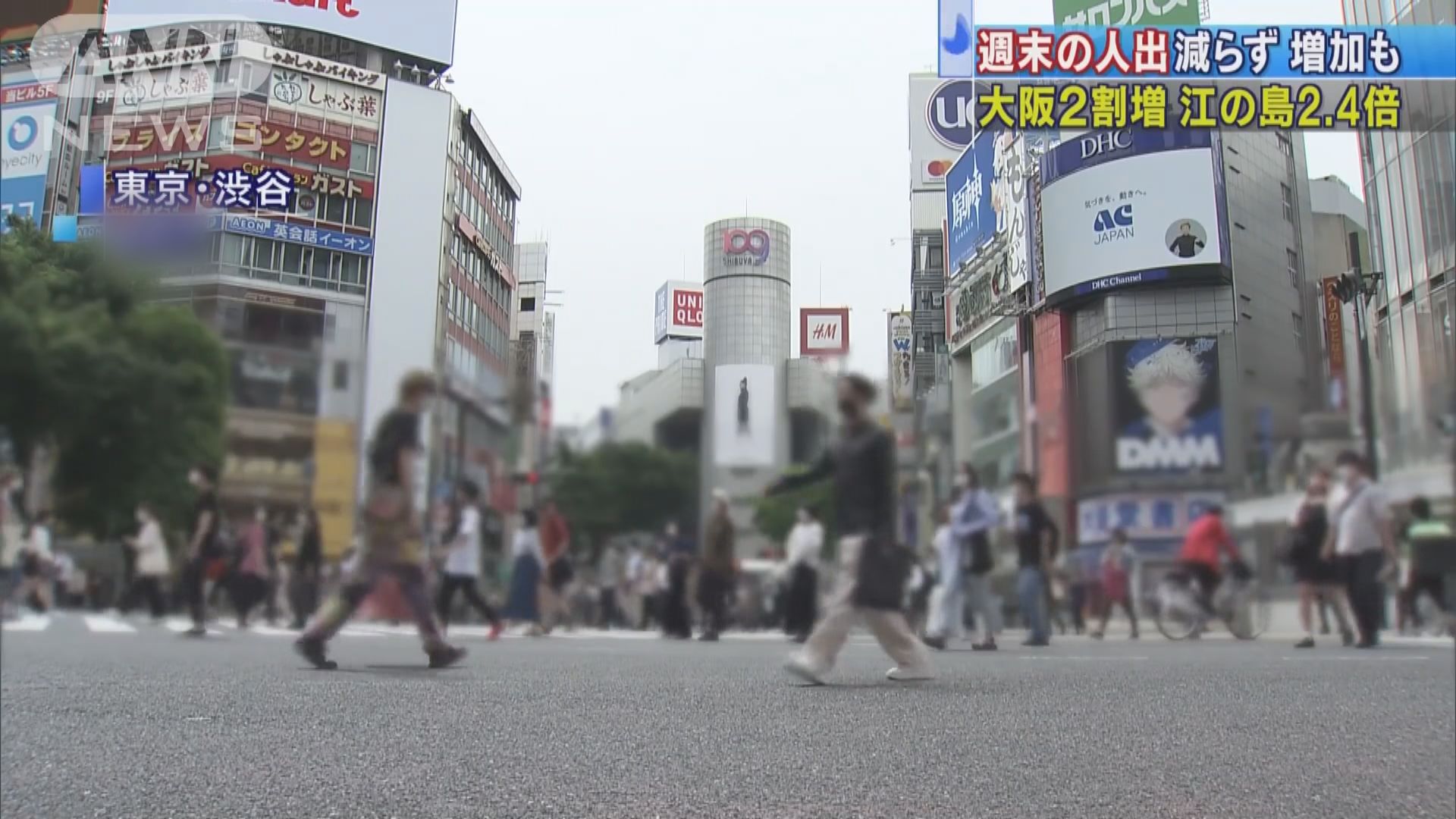 日本周日再多逾6000人確診感染新冠病毒
