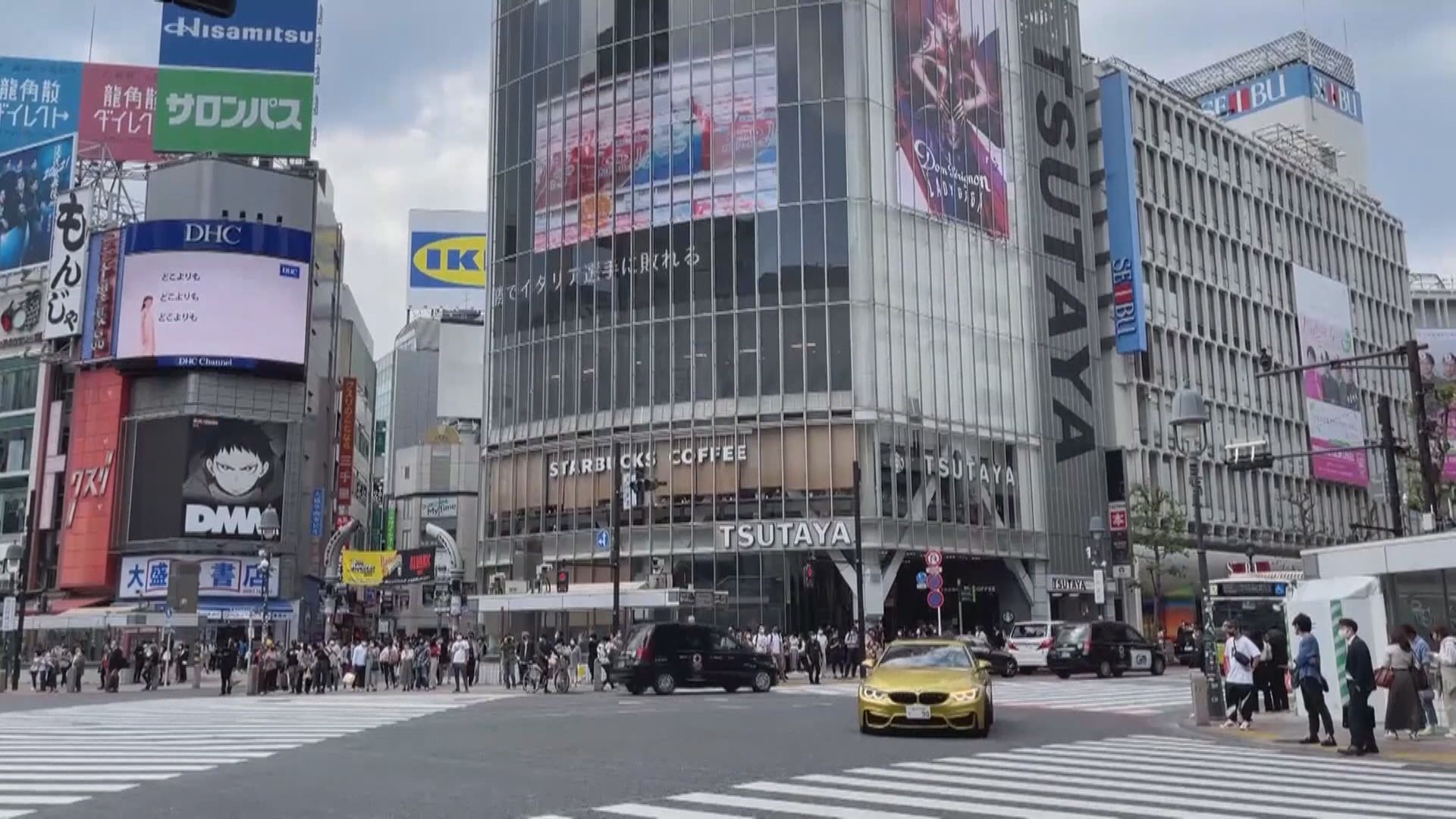 東京都增八百多宗確診　緊急事態宣言擴至北海道等三地