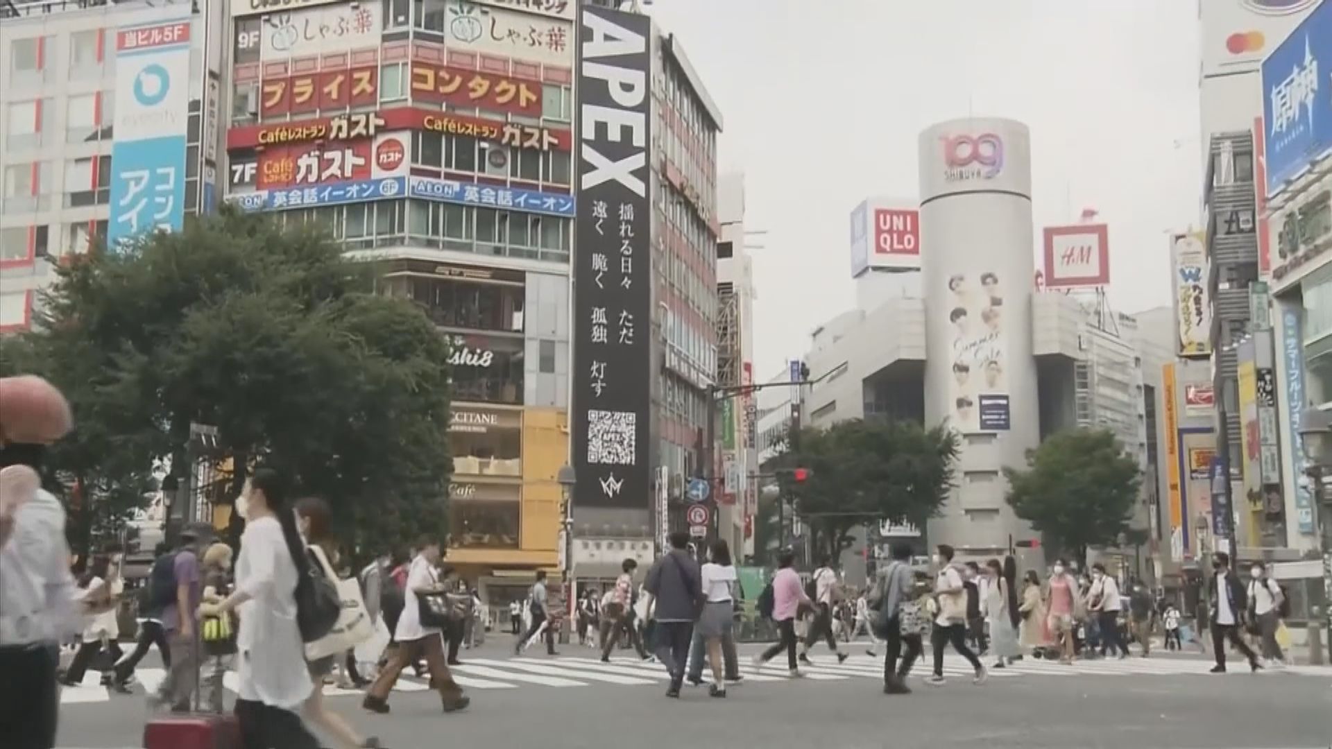 東京都增2848宗新冠病毒確診　破單日紀錄