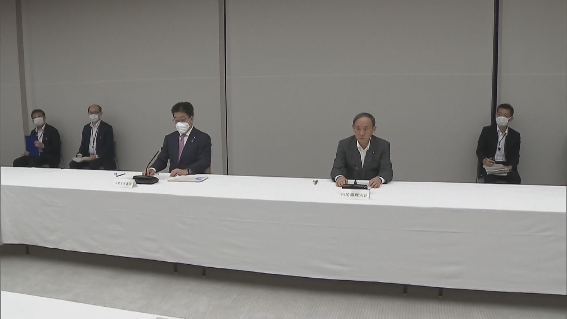 日揆決定向北海道等八個道縣發布緊急事態宣言