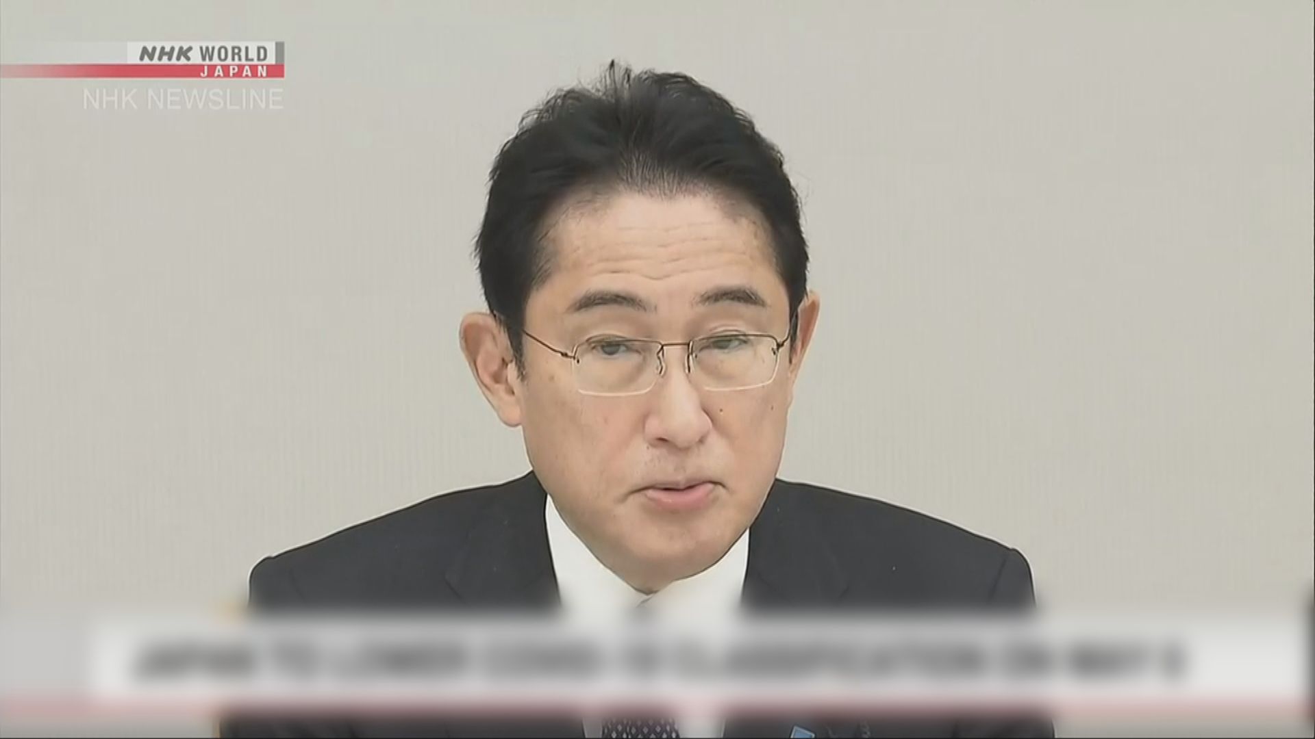 日本政府決定五月初將新冠病毒降至流感同級