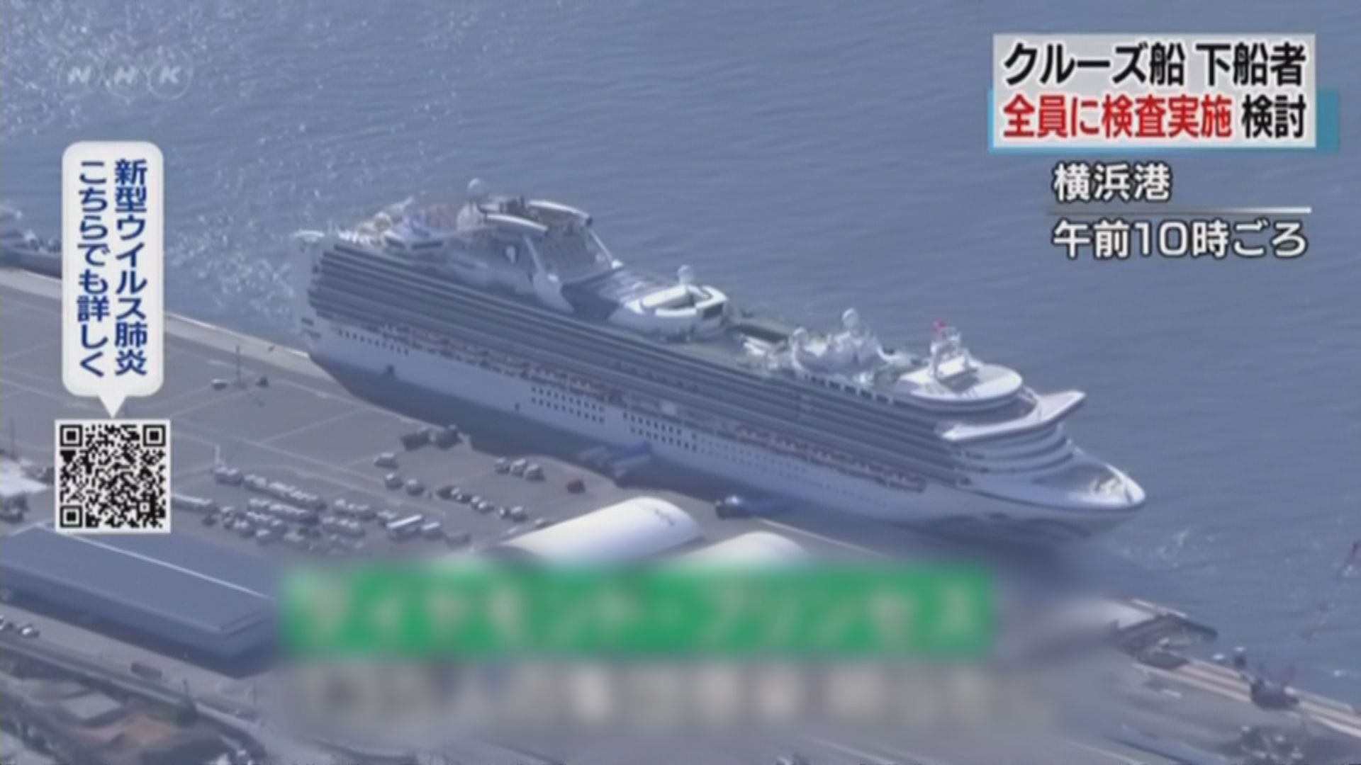 傳長者及慢性疾病患者可先離開鑽石公主號