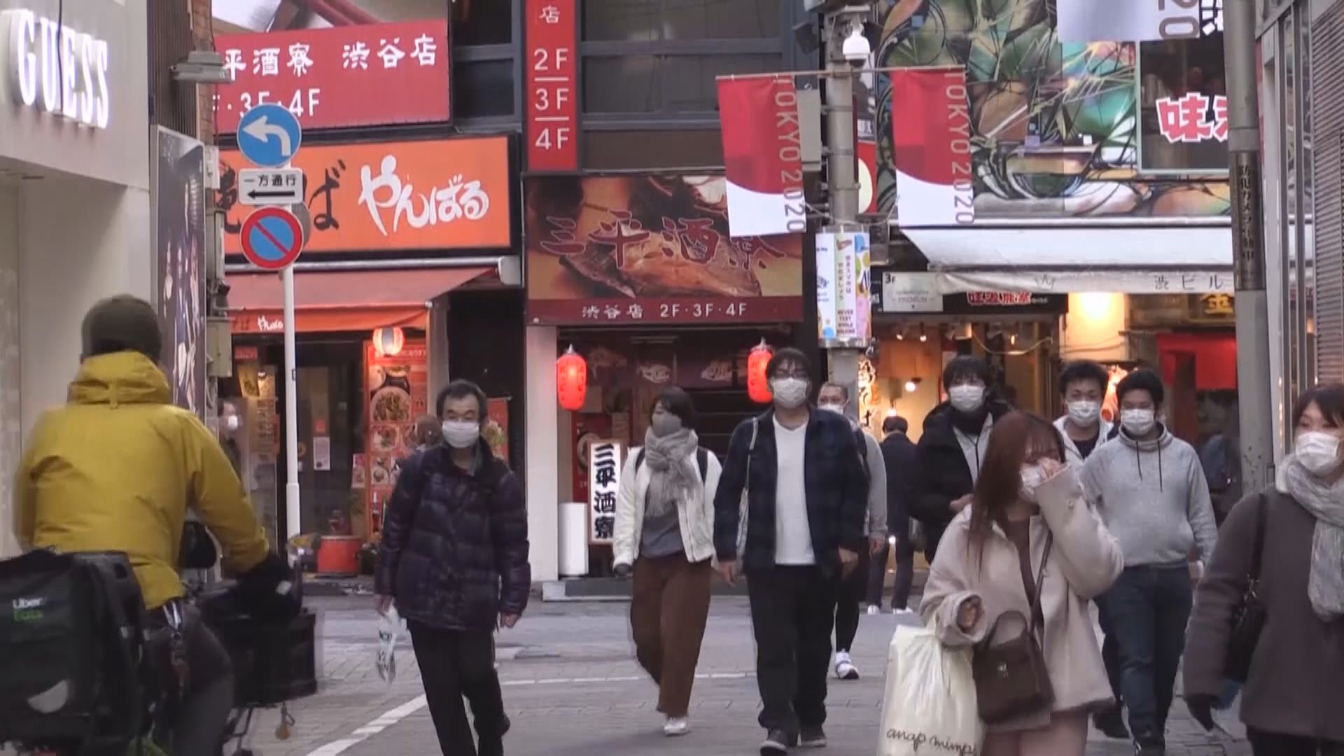 日本證實最少兩名確診者對英國變種病毒檢測呈陽性