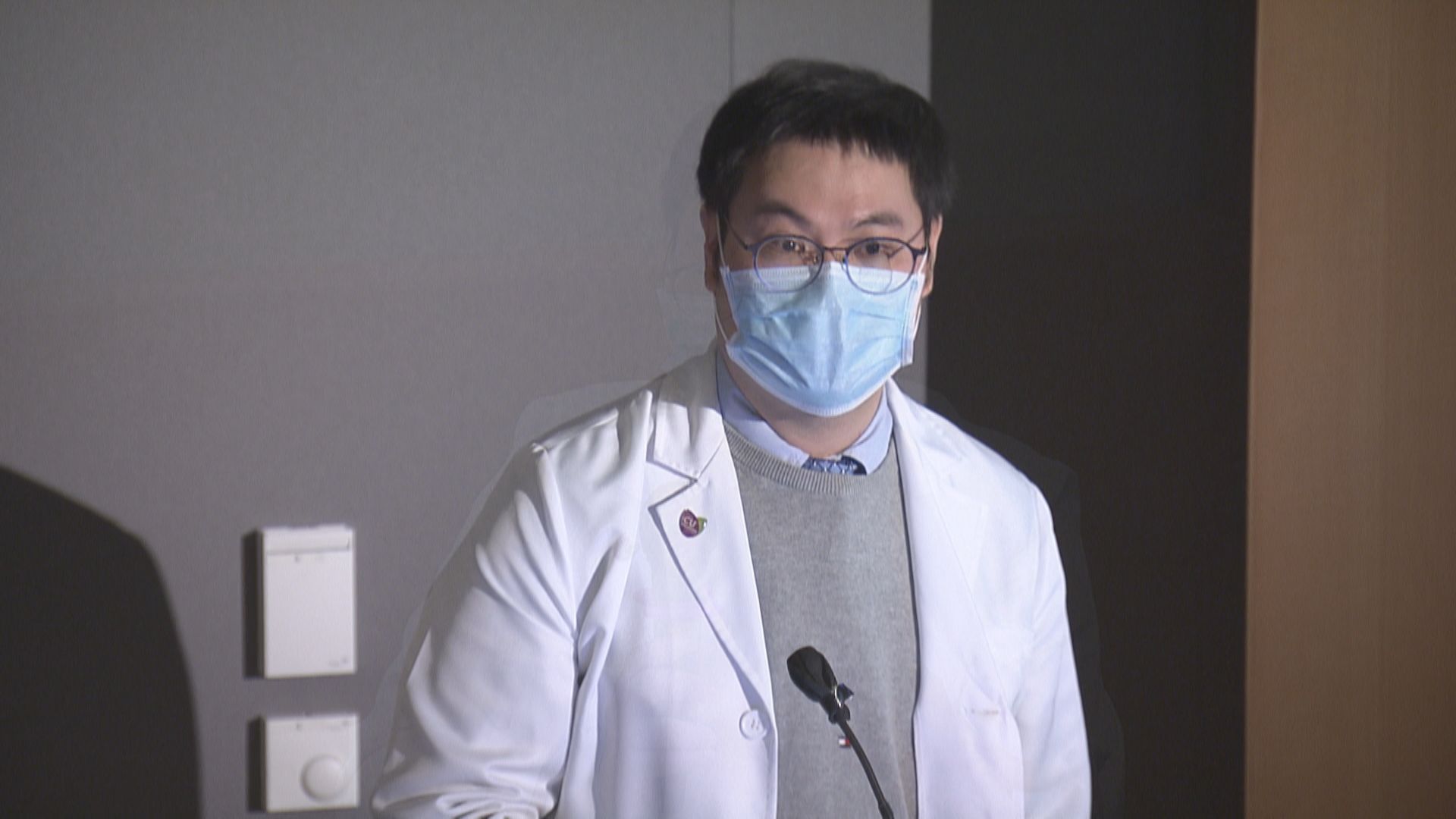 郭健安：短期內或確診微升仍屬第五波餘波