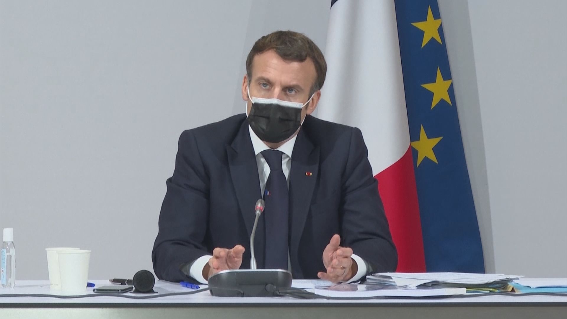 法國總統馬克龍確診感染新冠病毒