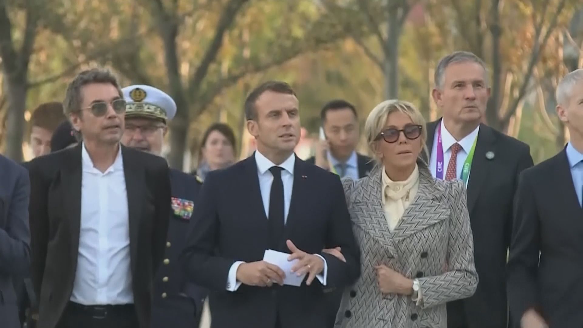 法國總統馬克龍確診新冠病毒前曾出席多項活動