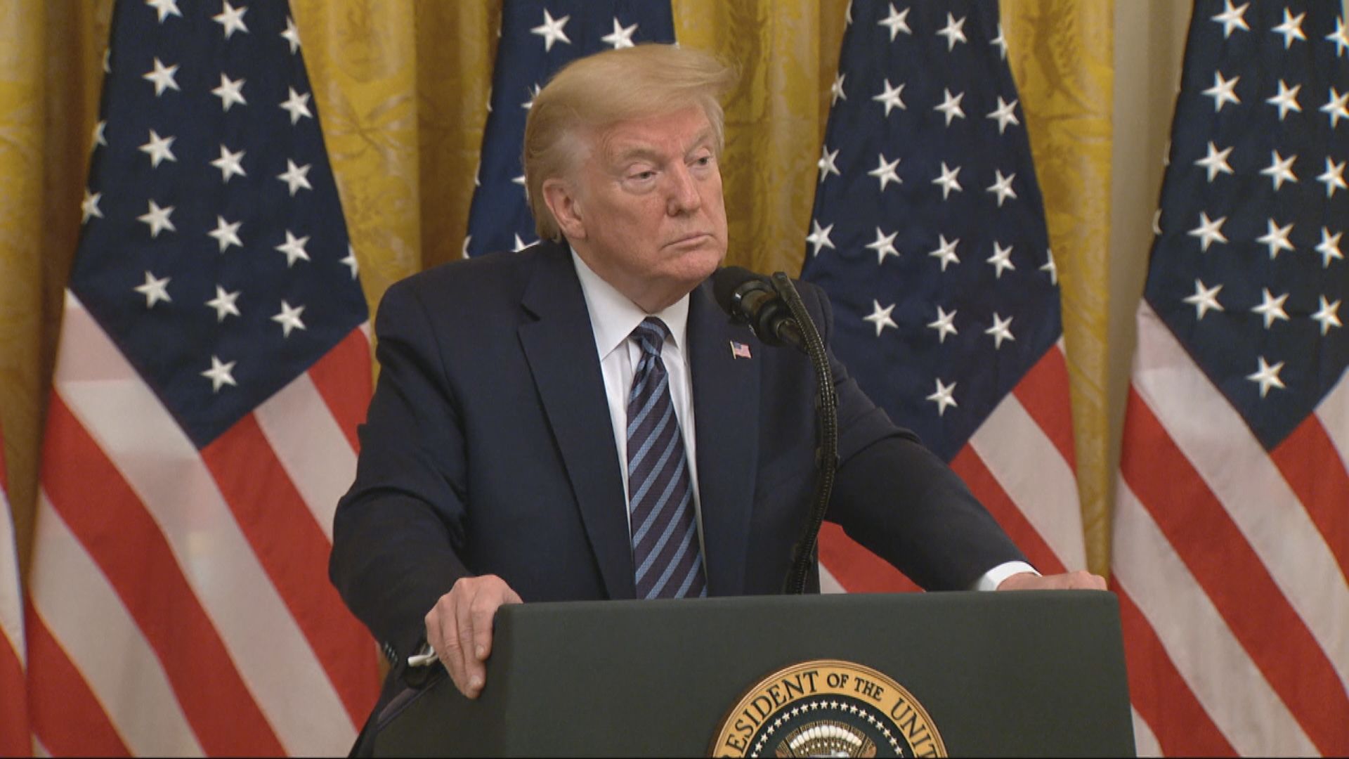 特朗普稱看過病毒來自武漢的證據　但不能說出來