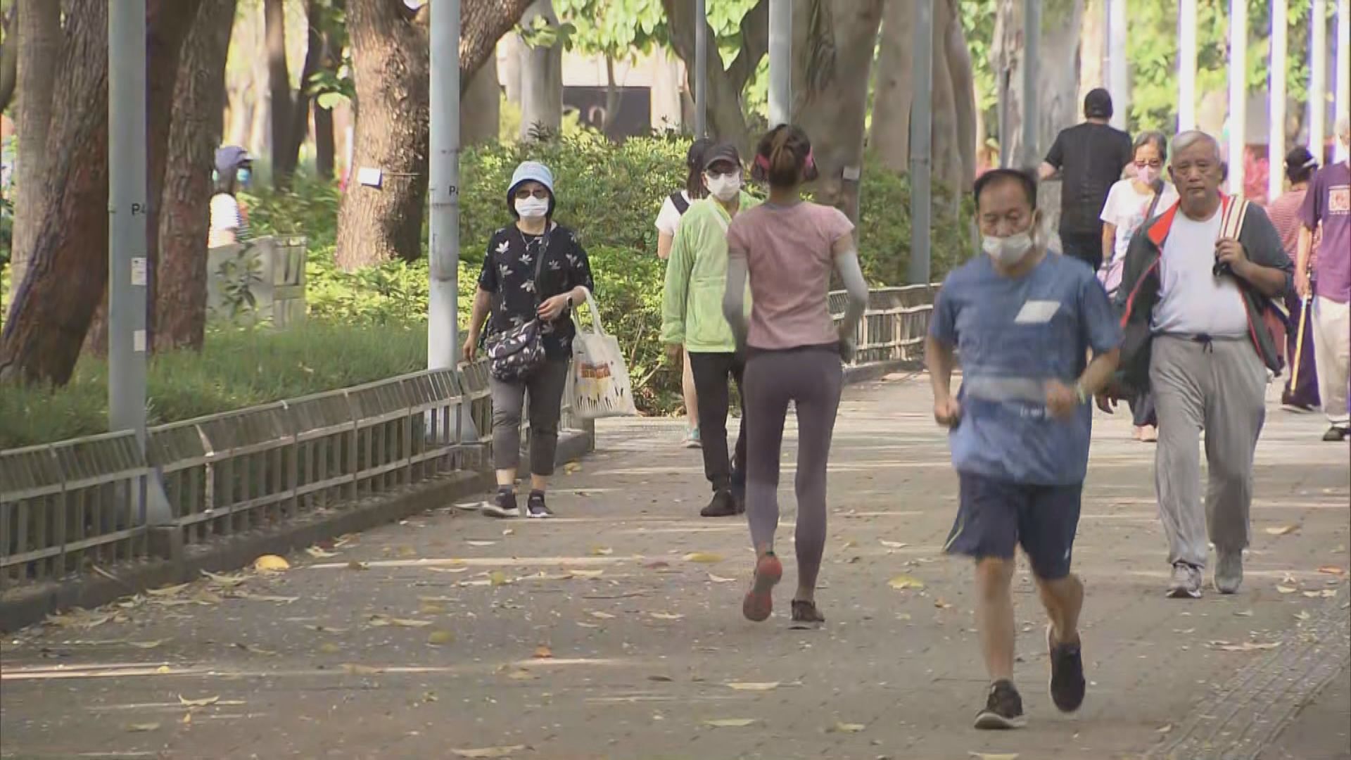 戶外運動及於郊野公園可豁免戴口罩