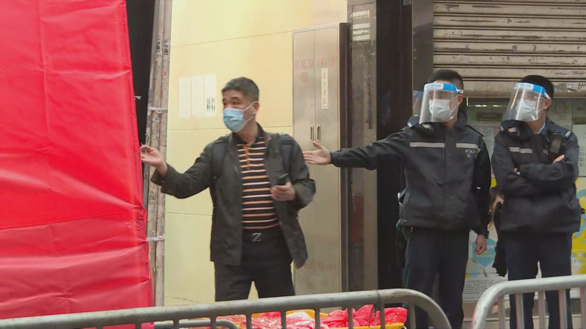 東發大廈受限區域居民出示檢測證明可離開　475人接受檢測無發現確診