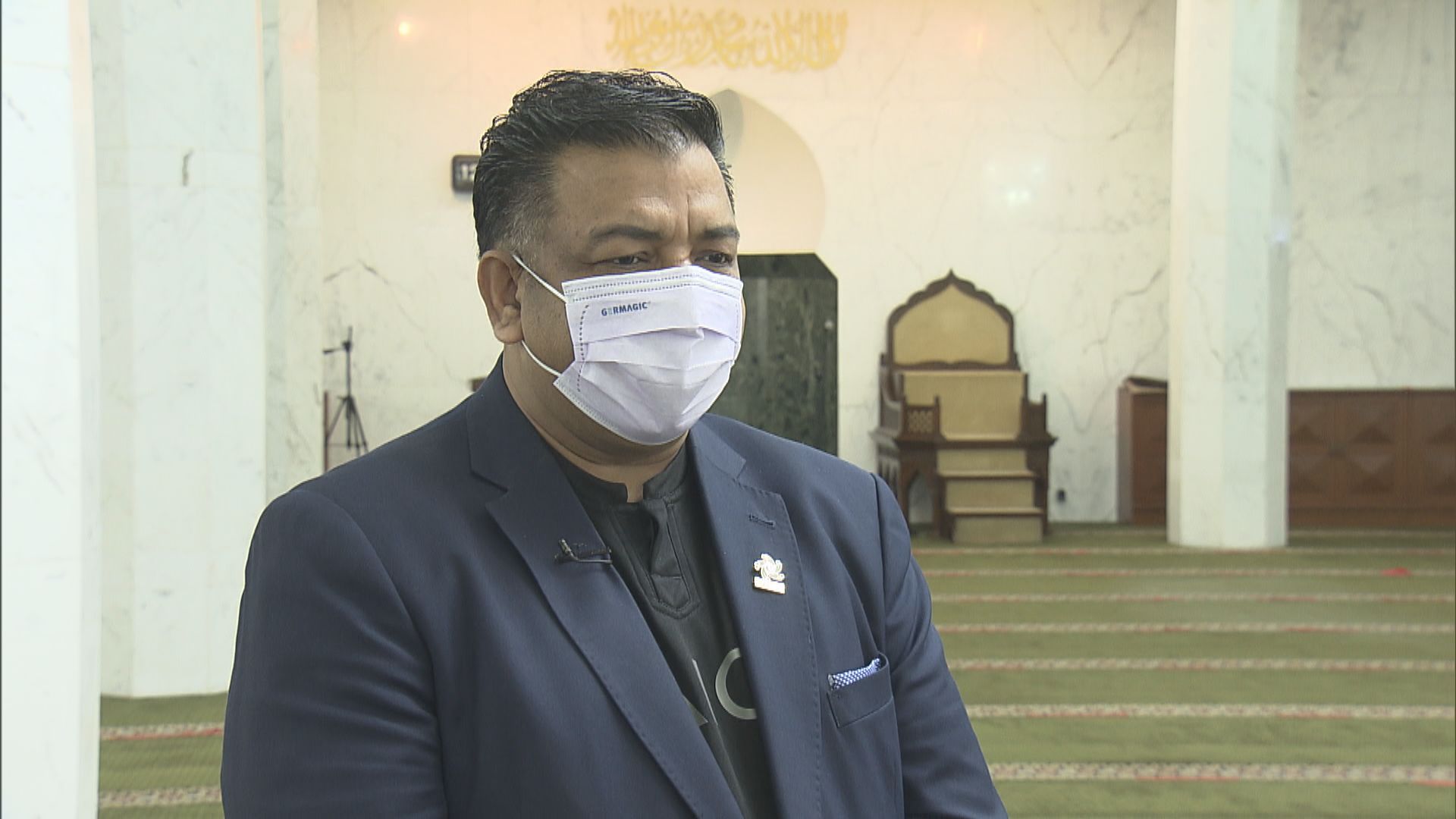 九龍清真寺為重開準備防疫措施