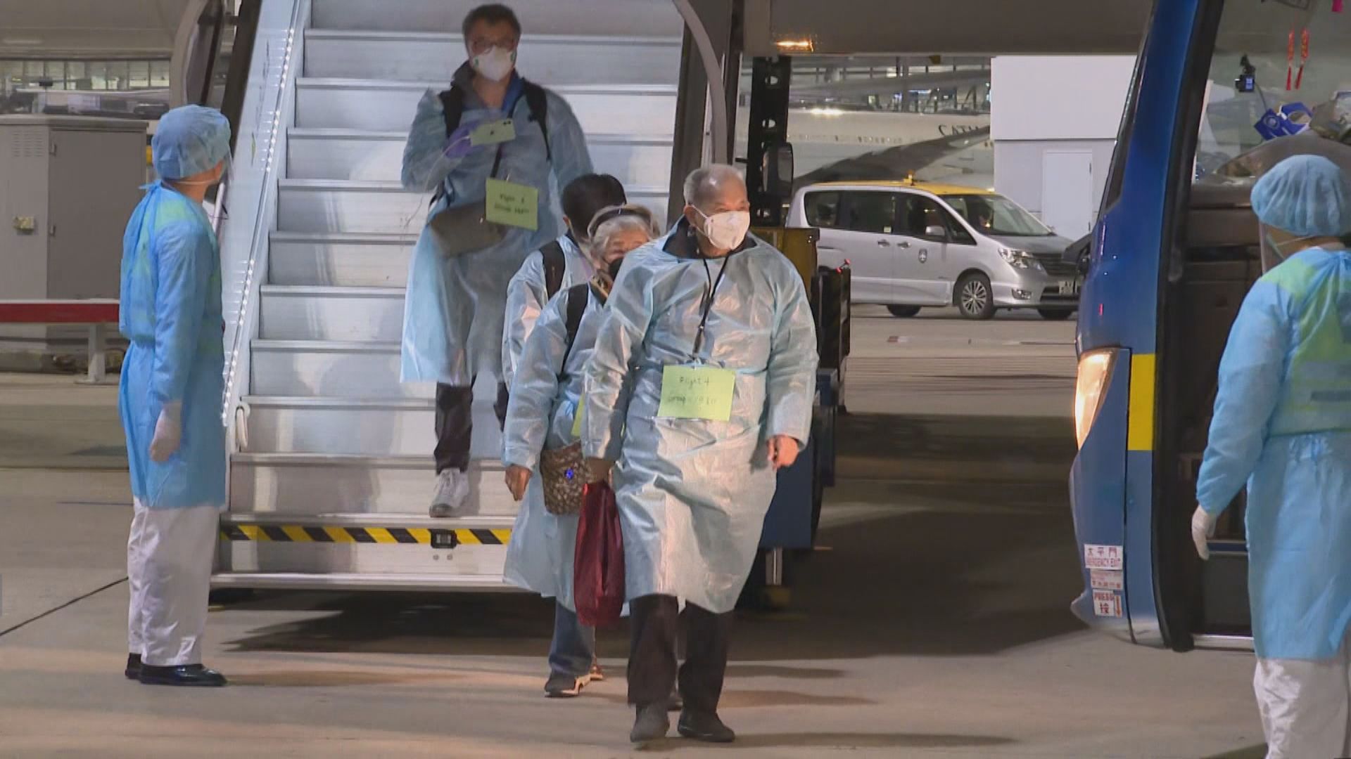 38歲女子乘政府包機湖北返港後確診