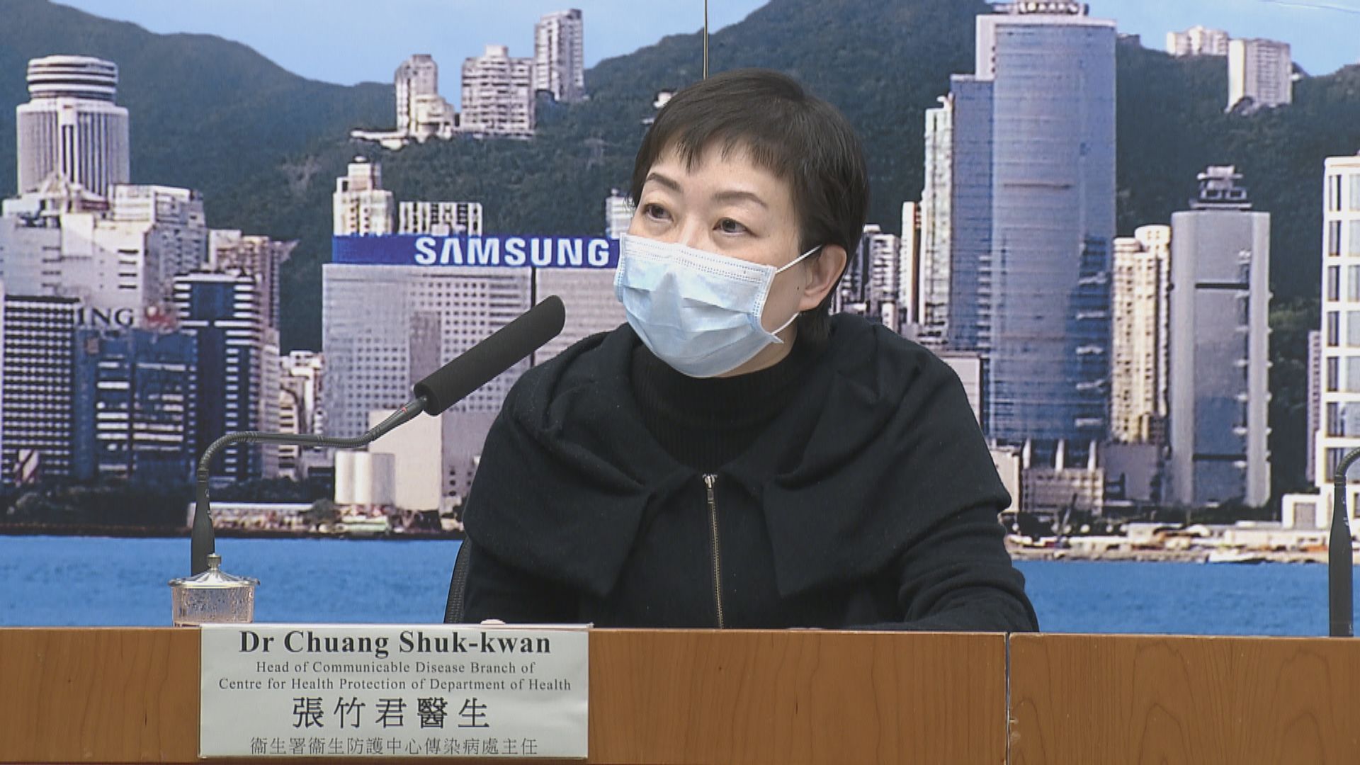 本港一宗初步確診個案完成14天隔離檢疫後現病徵