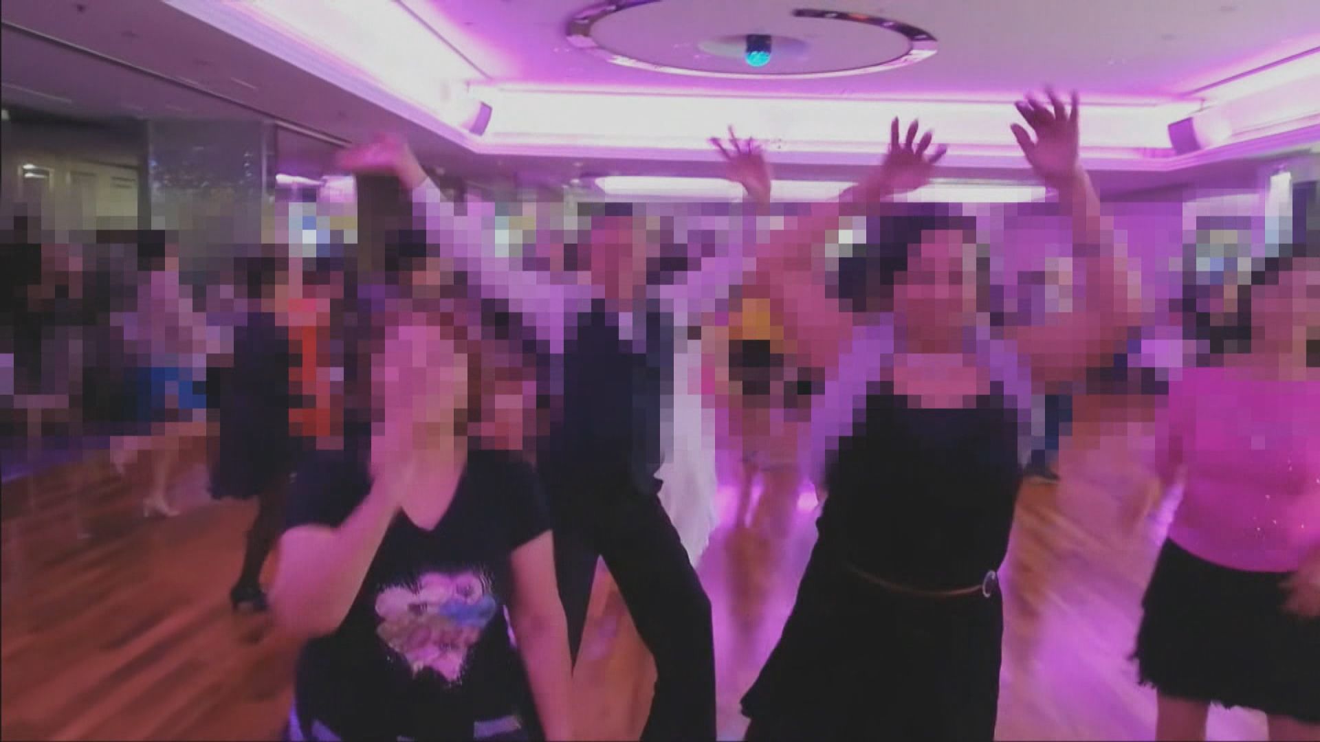 網上同月非同日片段　多人於患者曾到酒樓無戴口罩跳舞