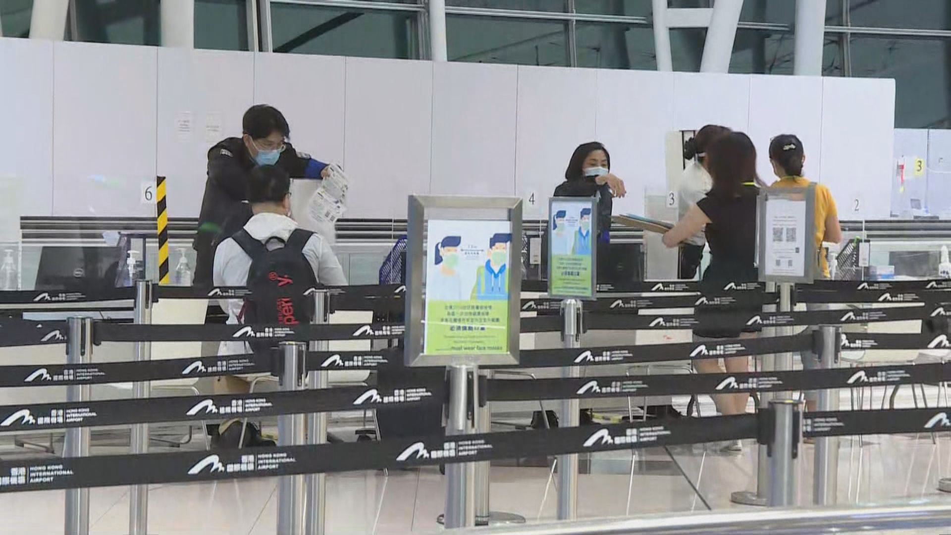 本港增十三宗新冠病毒輸入個案