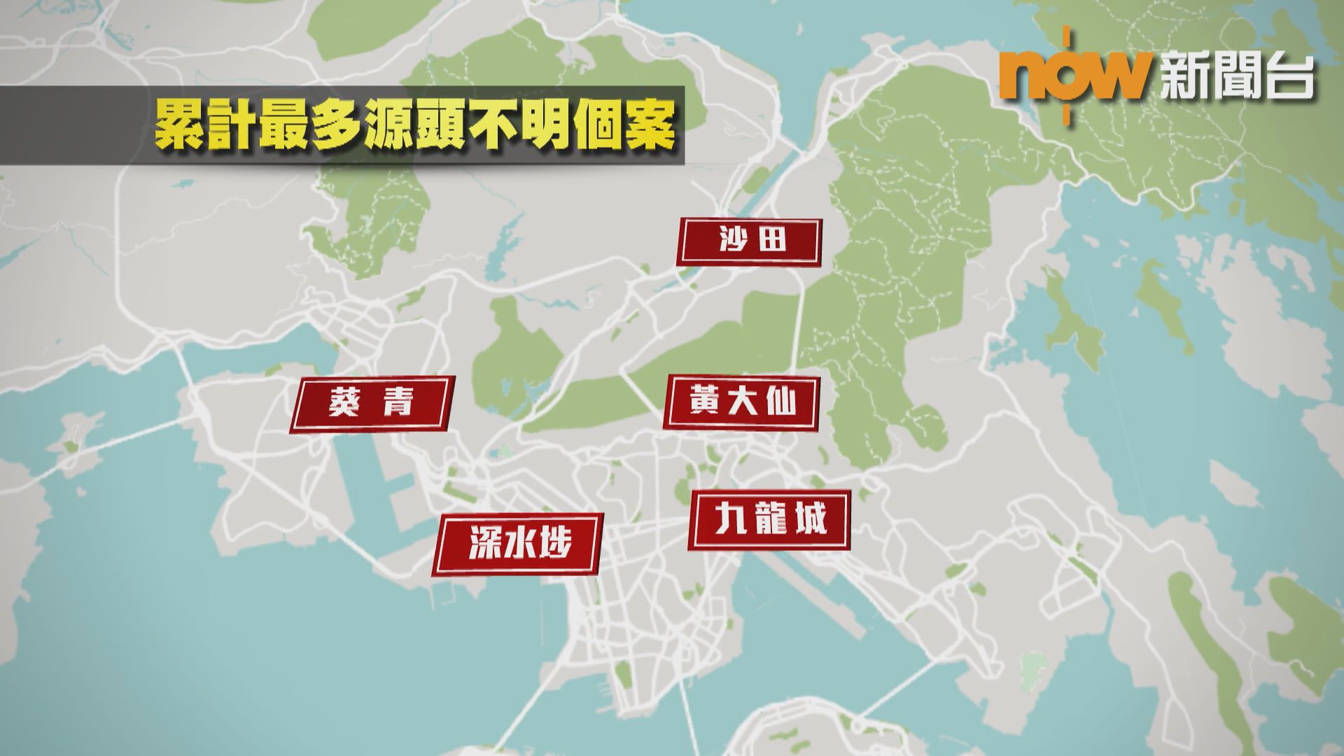 增342宗新冠病毒確診全屬本地感染　連續兩天破三百宗