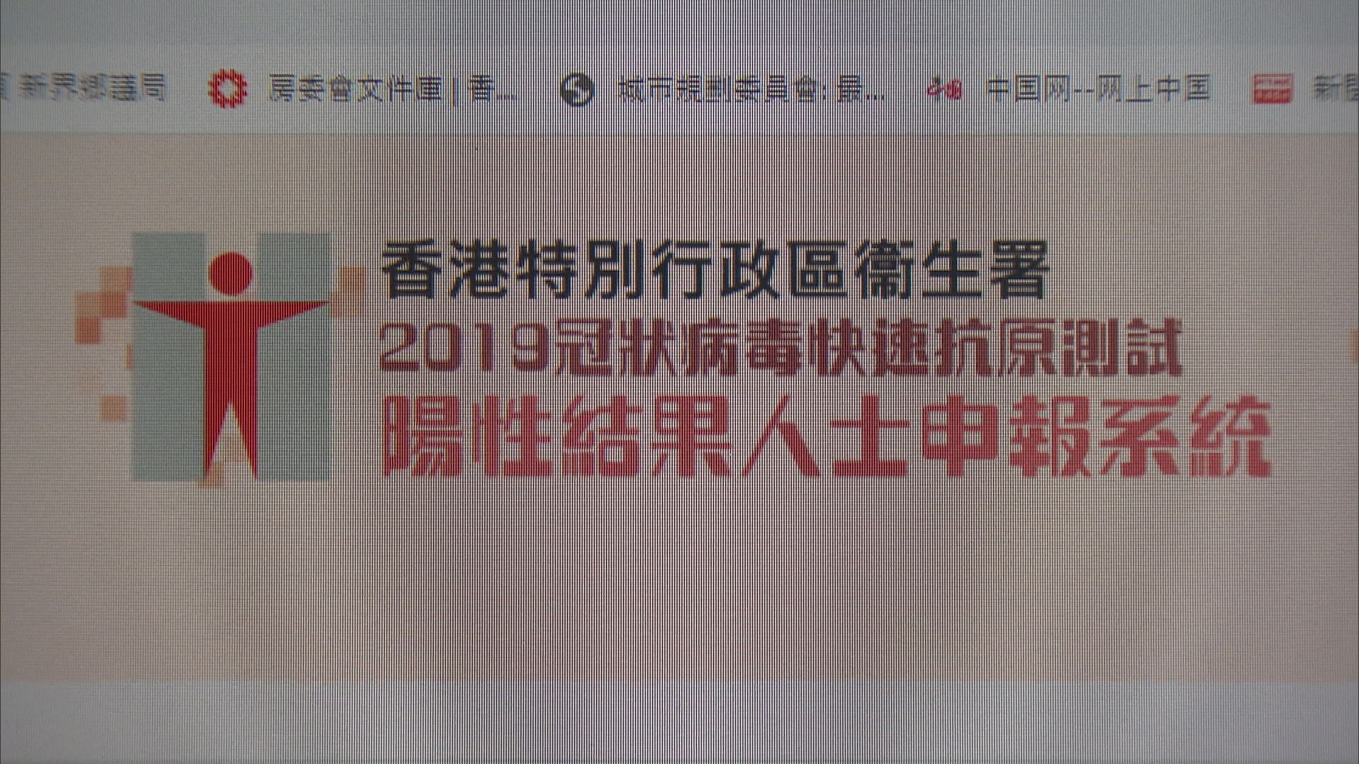 本港新增25150宗確診　快速測試呈報平台開通 