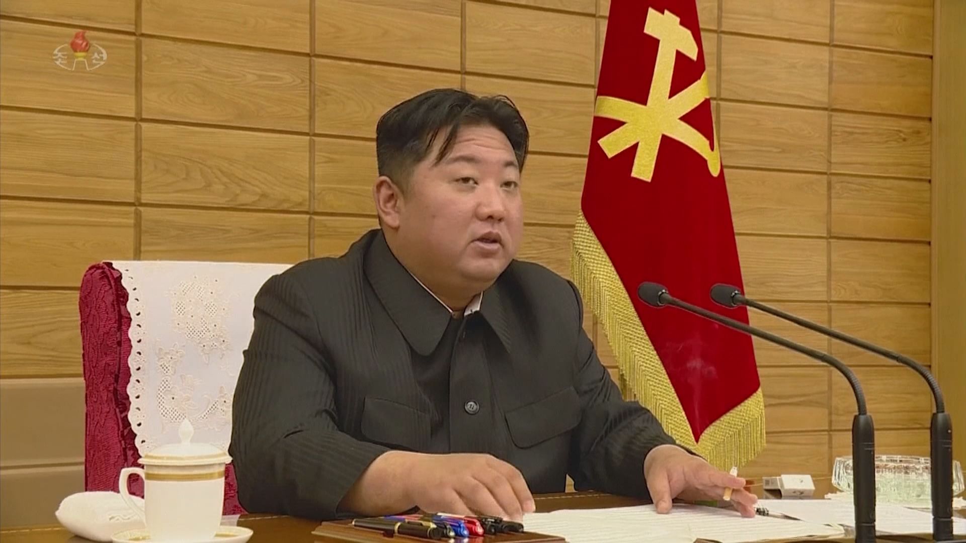 金正恩指北韓新冠疫情形勢趨緩