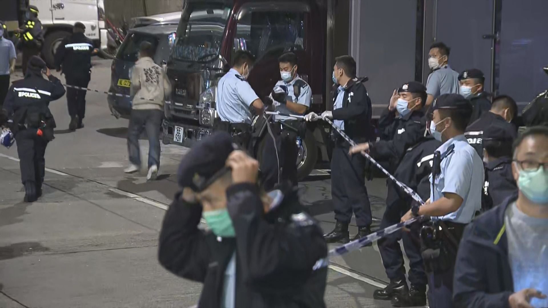 北角東發大廈A至D座劃為受限區域　目標七時完成行動