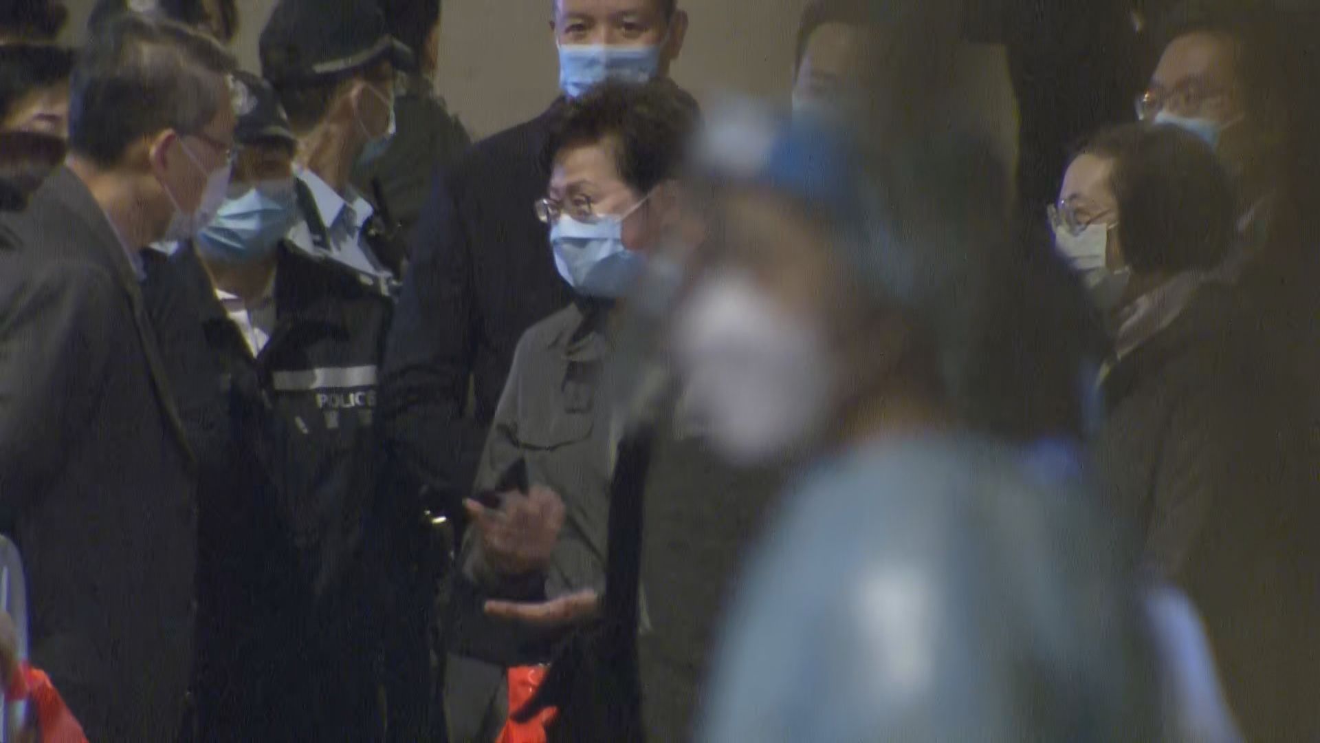 一周三劃受限區域　林鄭昨晚到北角視察