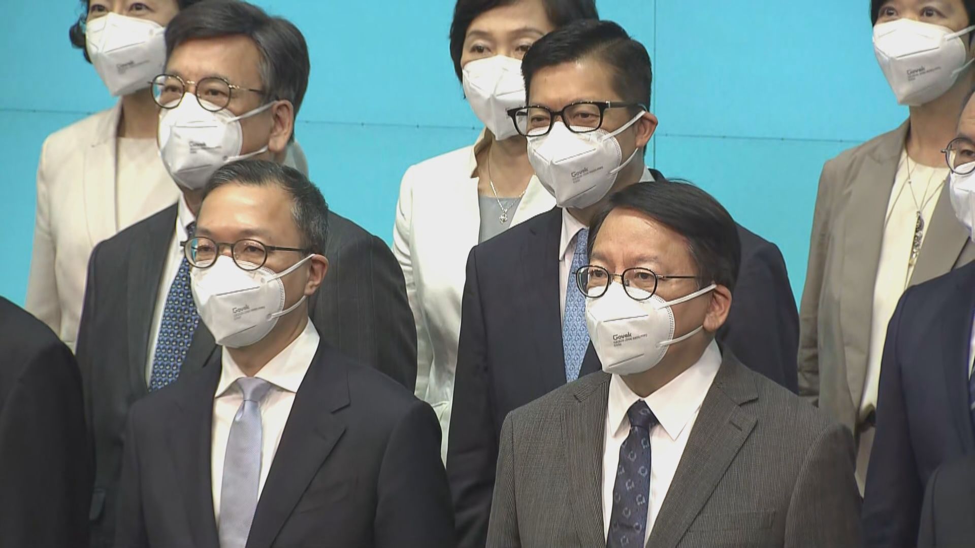 早前確診的陳國基及曾國衞快測已呈陰性