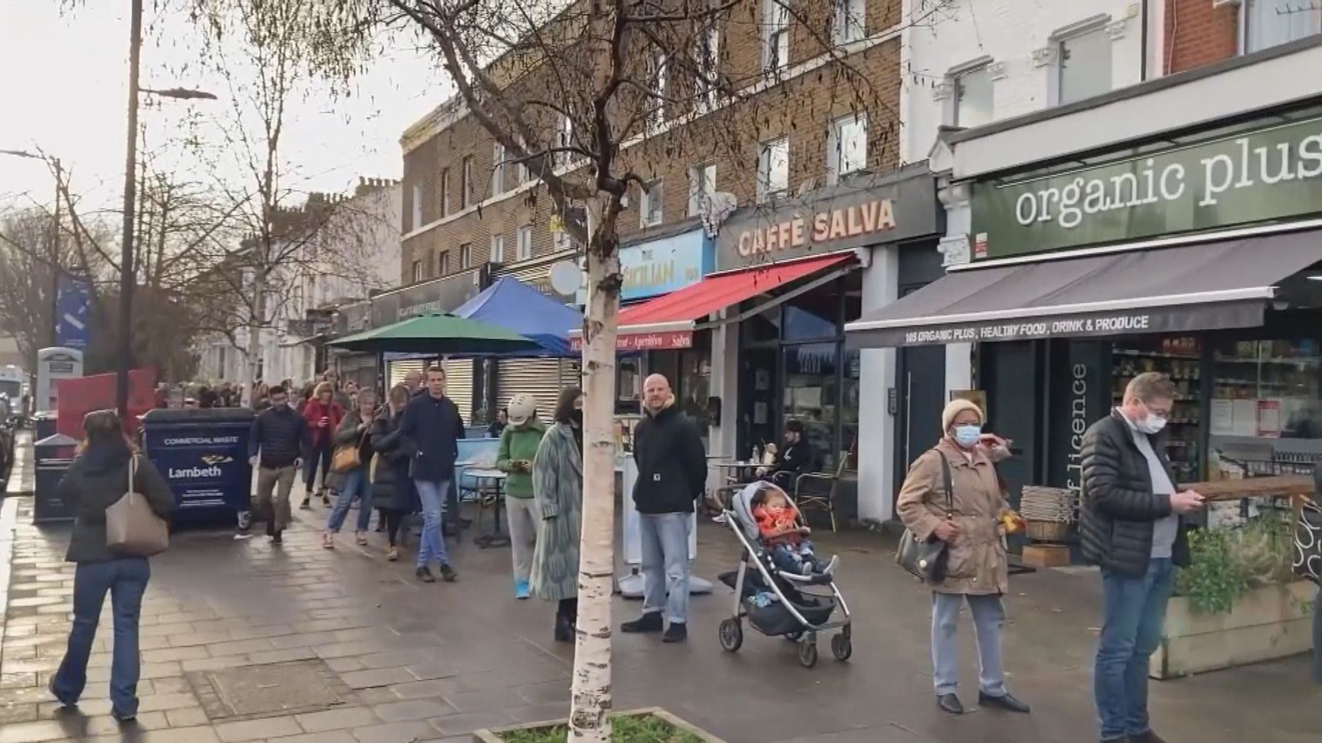 英國增逾萬宗Omicron個案　倫敦進入重大事故狀態