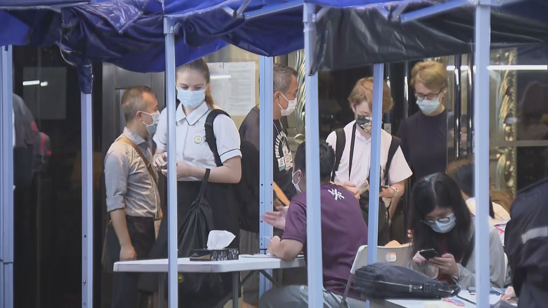 上環尚賢居完成封區檢測　沒有發現確診個案