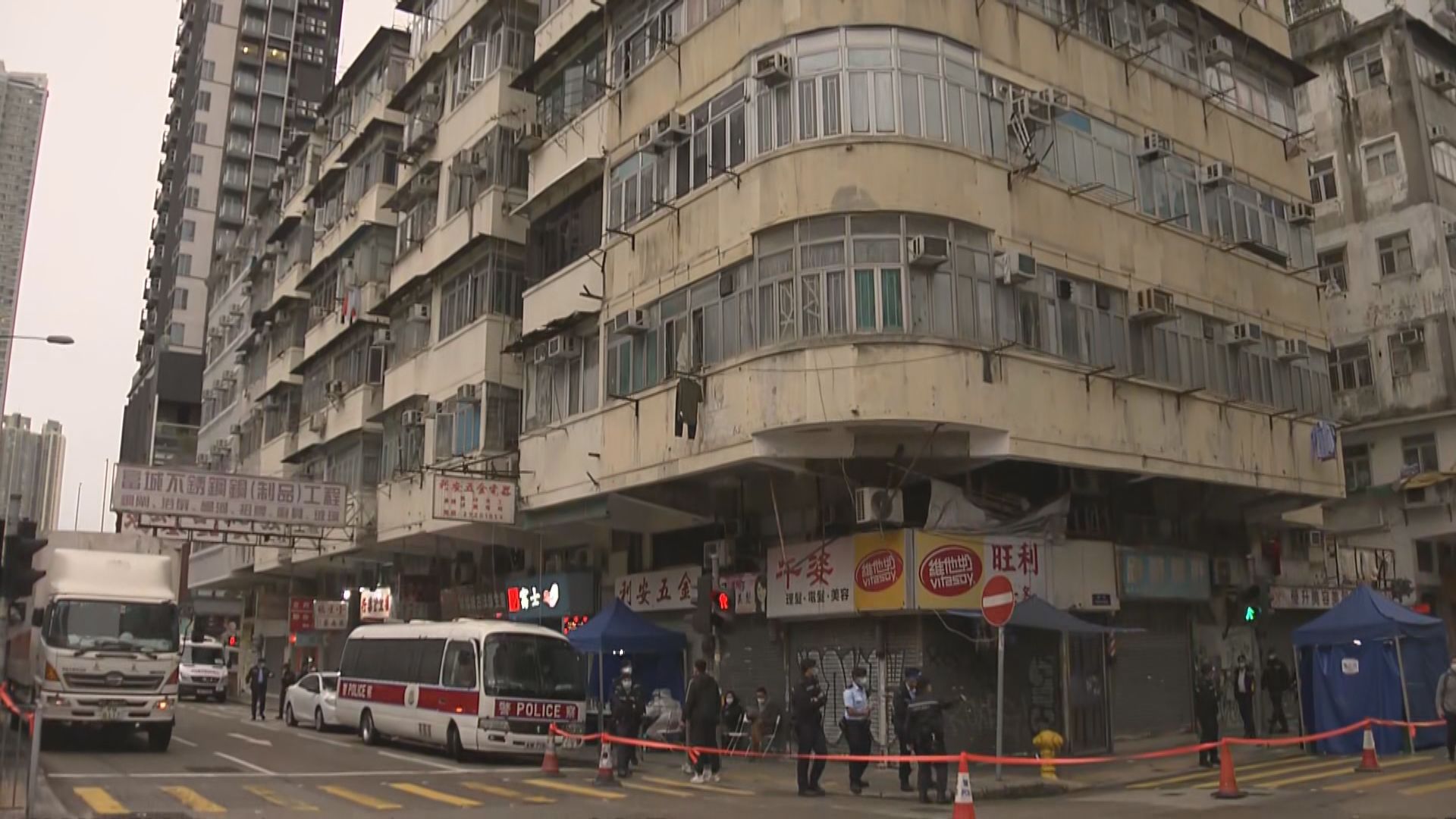 深水埗南昌街35至37號完成強檢　無發現陽性個案